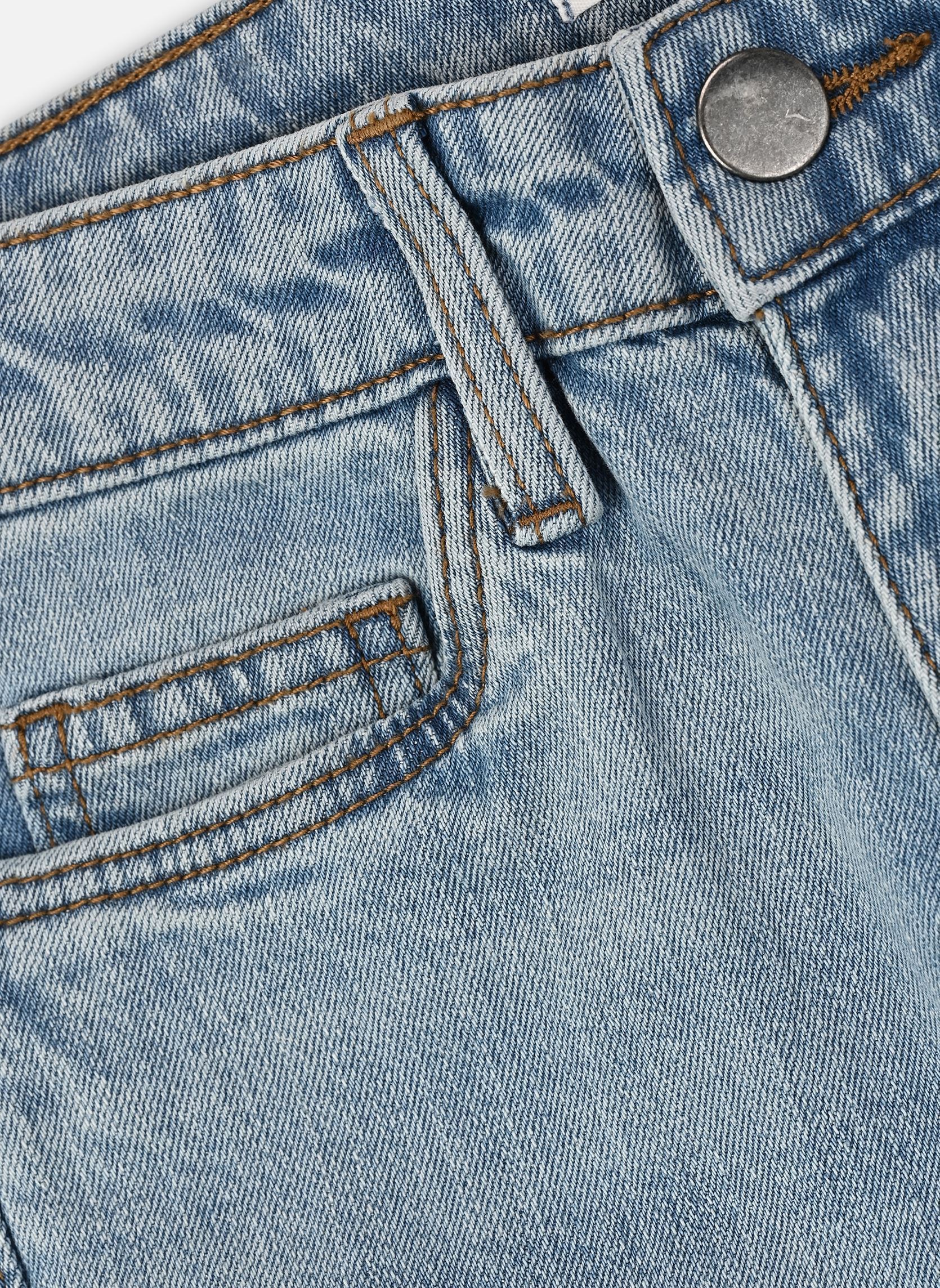 Jeans slim et skinny PSLIM garçon bleu MADE BY Jeans slim et skinny PSLIM garçon bleu DENIM DOUBLE STONE