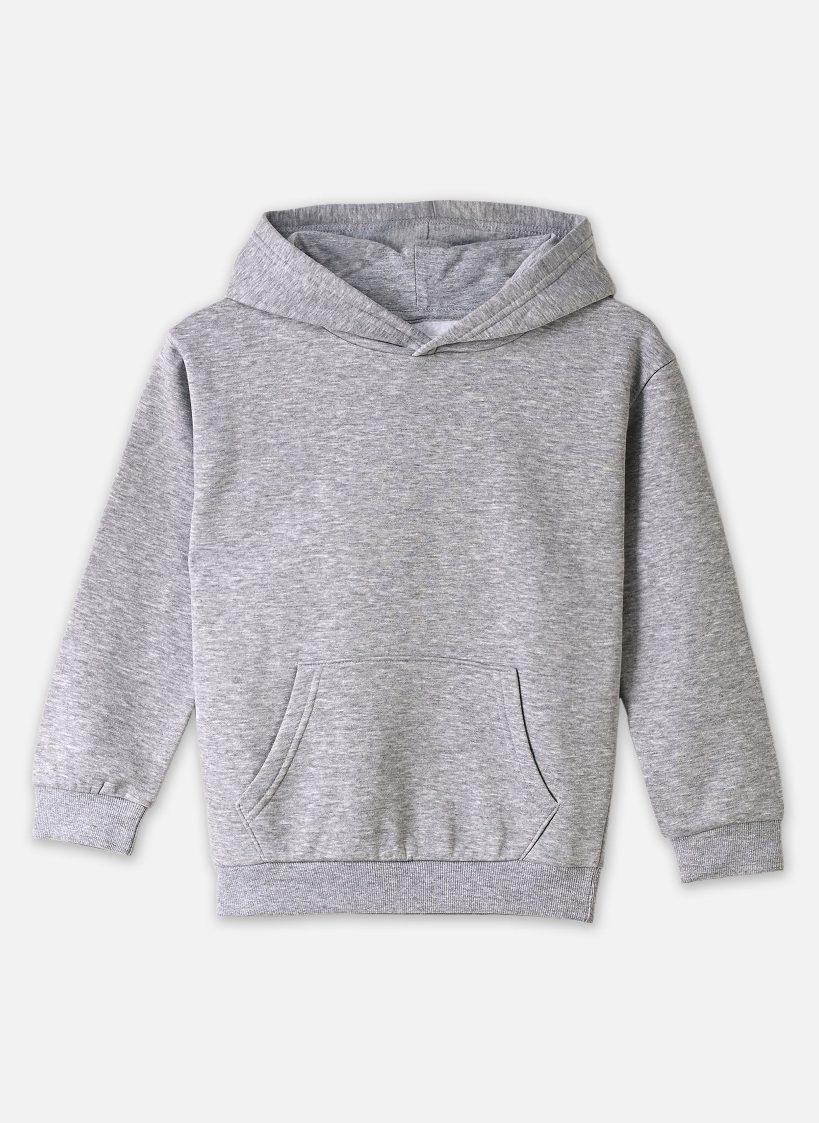 Kapuzenpullover MSWEATSHIRT jungen grau MADE BY Kapuzenpullover MSWEATSHIRT jungen grau GRIS CLAIR CHINE_CALIFORNIE