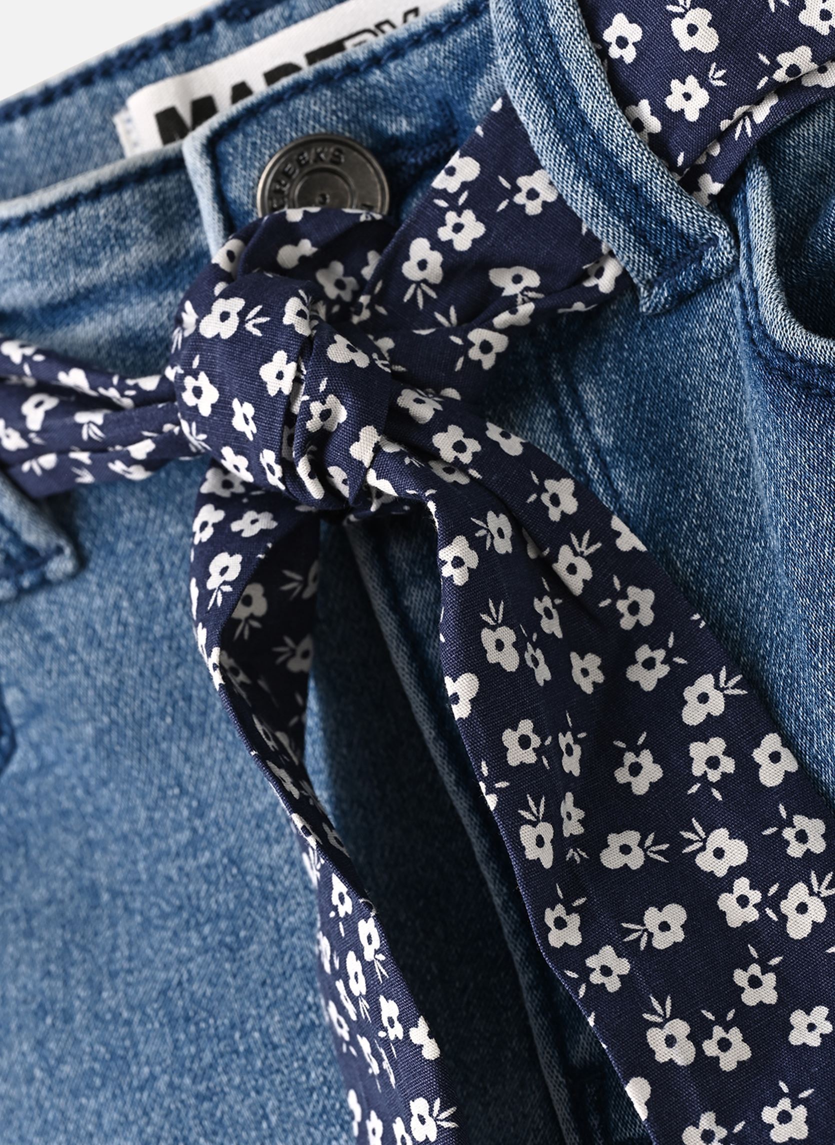 Jeans slim et skinny PSLIMFOULAR fille bleu MADE BY Jeans slim et skinny PSLIMFOULAR fille bleu DENIM STONE