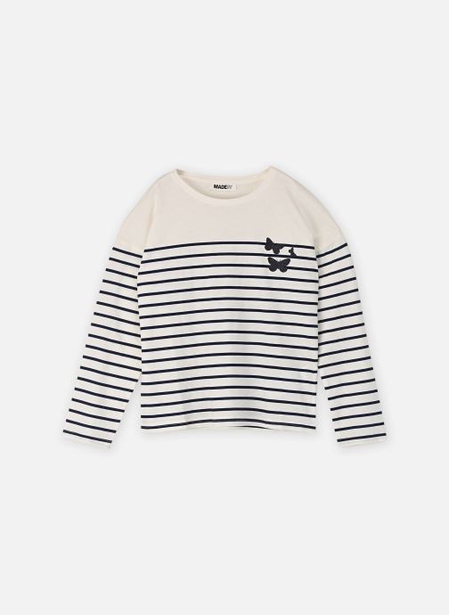 MADE BY Tee-shirts TMARINE fille marron