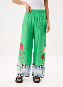 Weite Hosen Nuadelina Pants damen grün Nümph Weite Hosen Nuadelina Pants damen grün VIBRANT GREEN