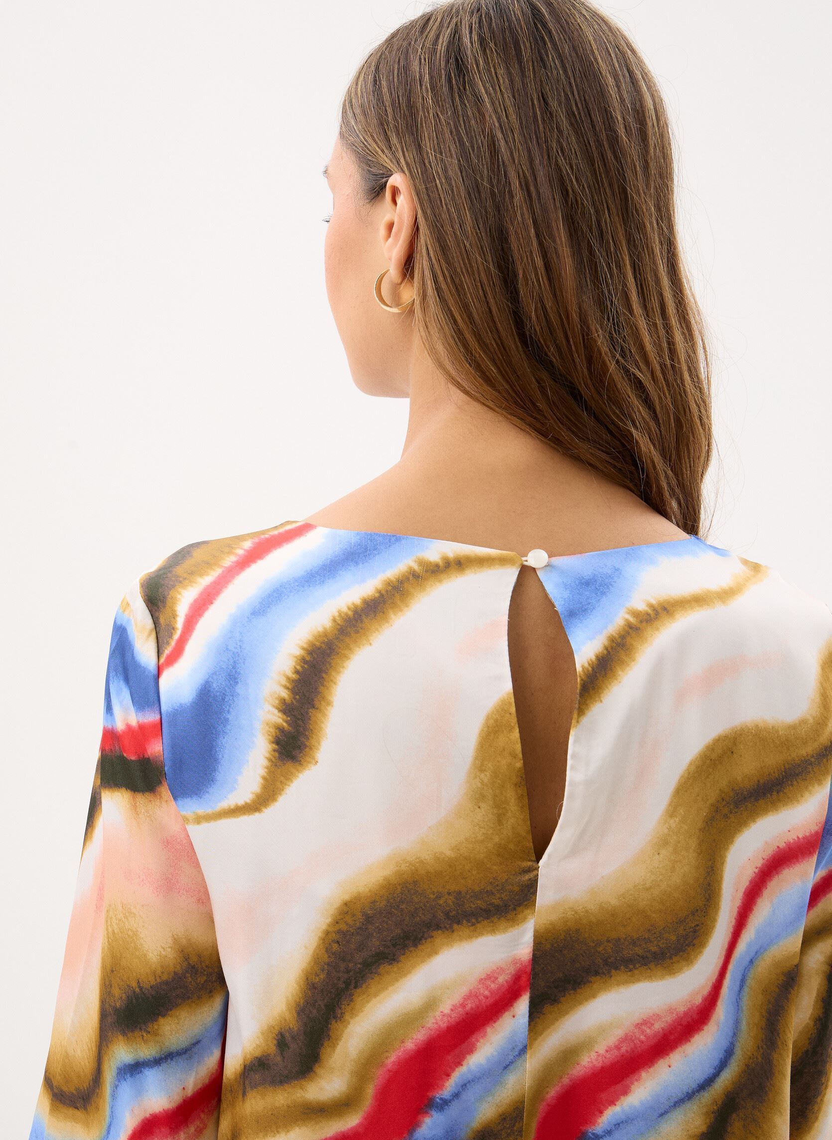 Jurken Nusikka Dress dames meerkleurig Nümph Jurken Nusikka Dress dames meerkleurig PRISTINE