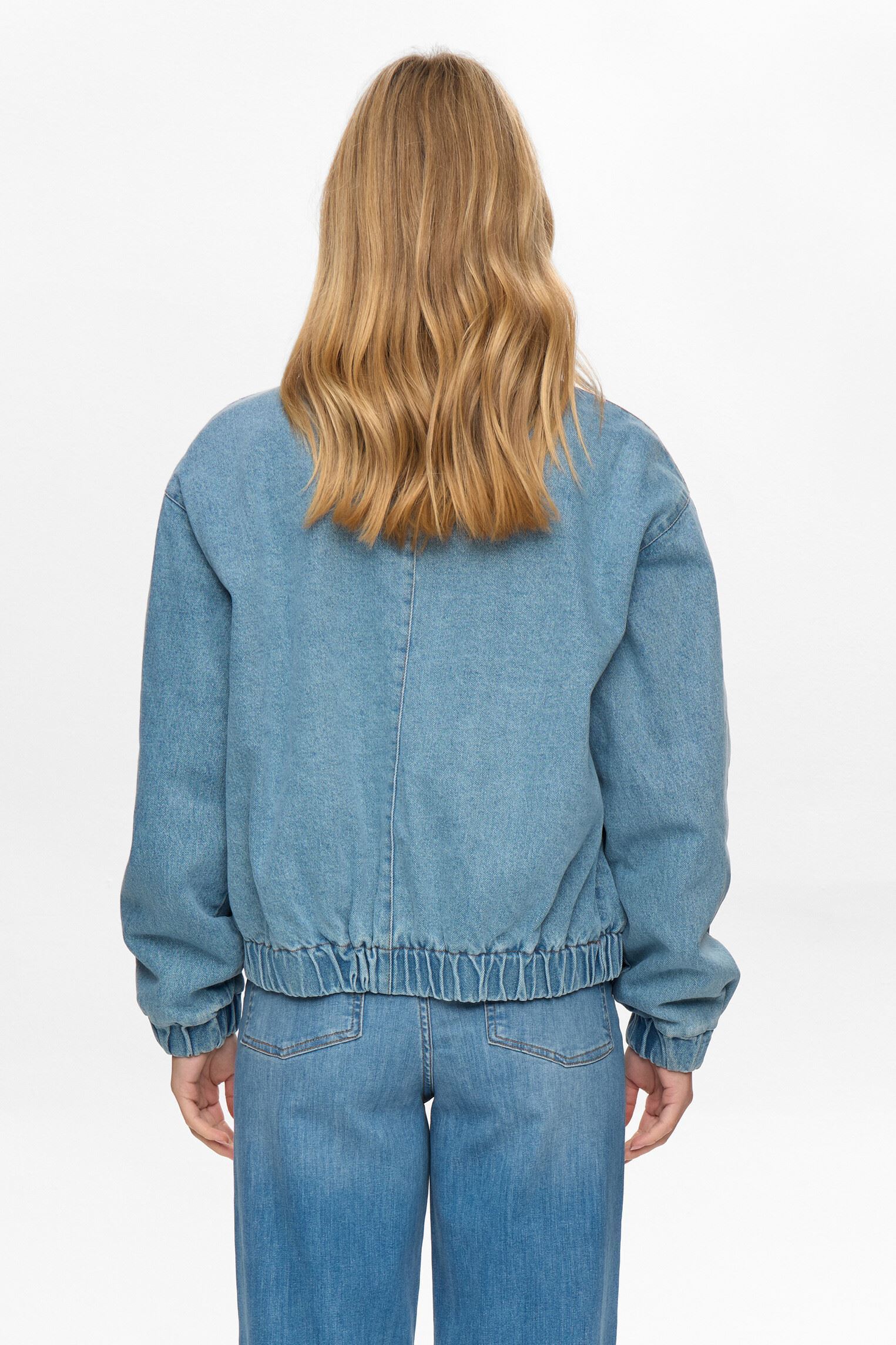 Vestes en jean Nudenima Jacket femme bleu Nümph Vestes en jean Nudenima Jacket femme bleu Medium Blue Denim