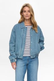 Vestes en jean Nudenima Jacket femme bleu