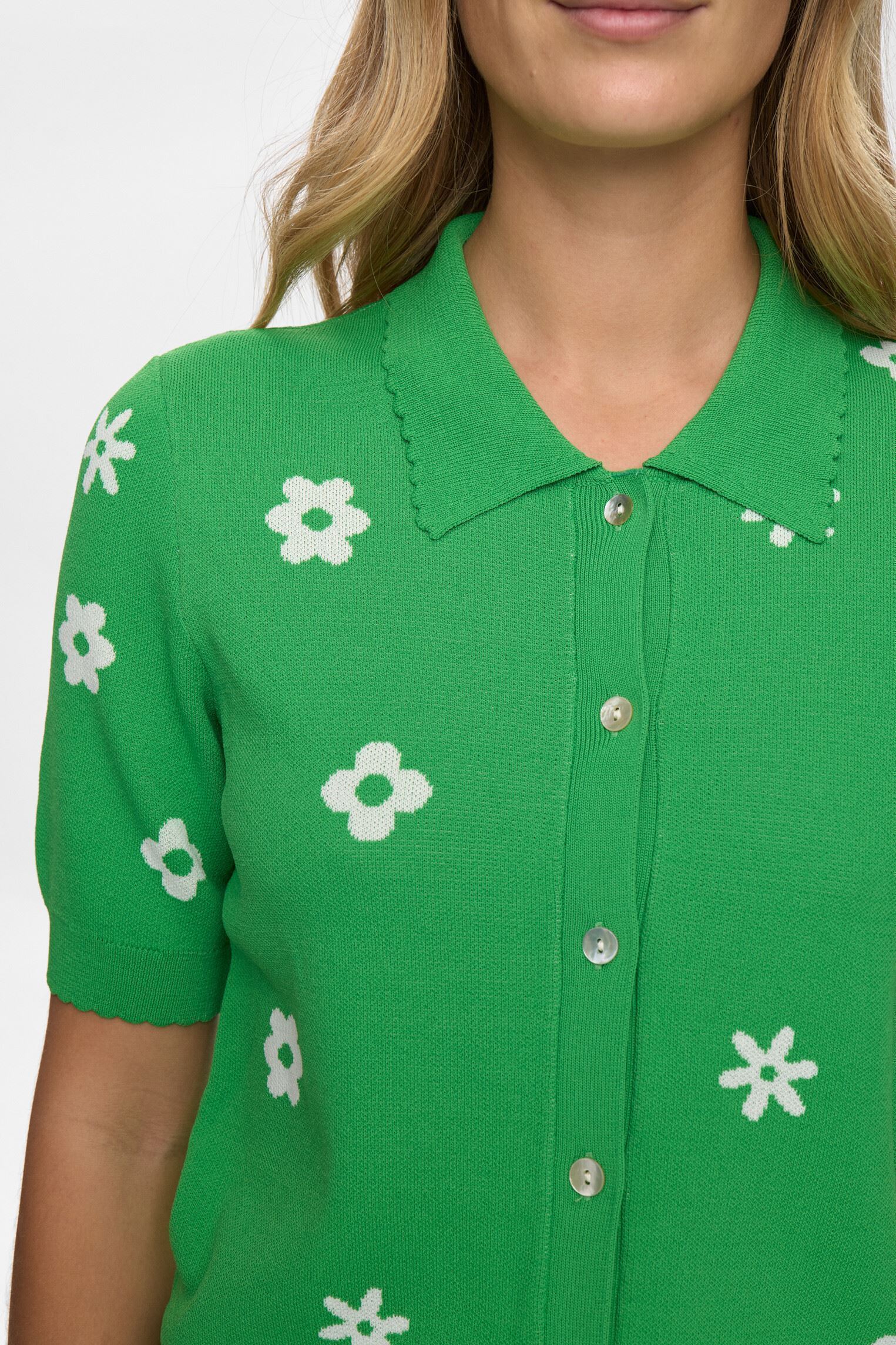 Pulls Numargitta Cardigan femme vert Nümph Pulls Numargitta Cardigan femme vert Vibrant Green