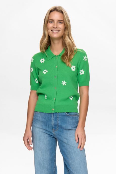 Nümph Pulls Numargitta Cardigan femme vert