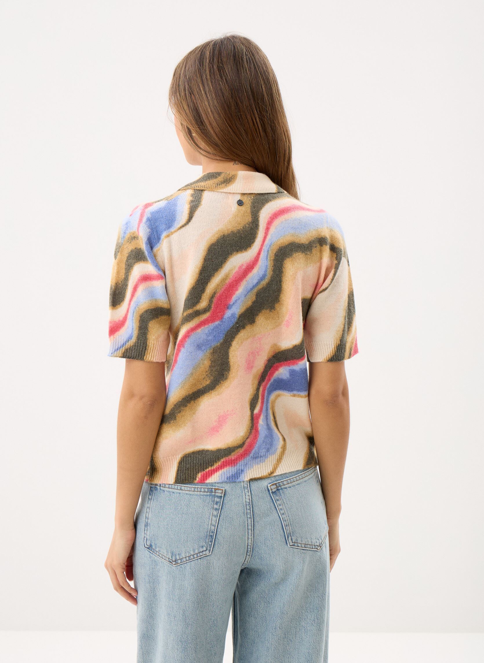 Chemises manches courtes Nusikka Cardigan femme multicolore Nümph Chemises manches courtes Nusikka Cardigan femme multicolore Almost Mauve