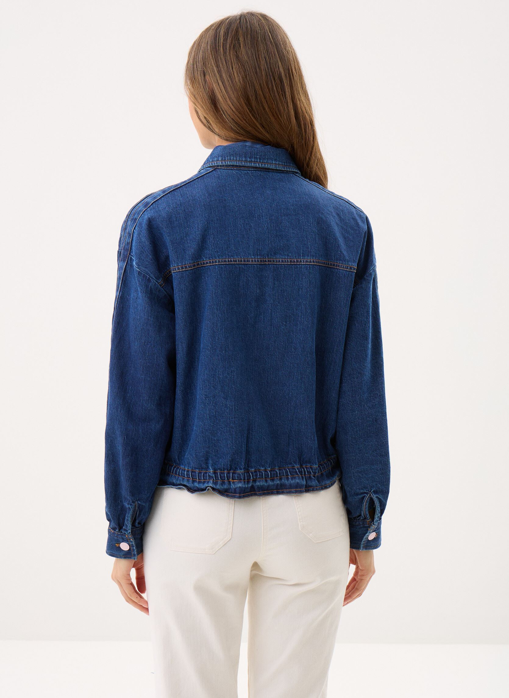 Spijkerjassen Nuaddison Jacket dames blauw Nümph Spijkerjassen Nuaddison Jacket dames blauw Medium Blue Denim