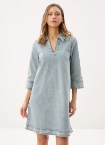 Robes Chemise Nukansas V-Neck- 3/4 Sleeve Dress femme gris