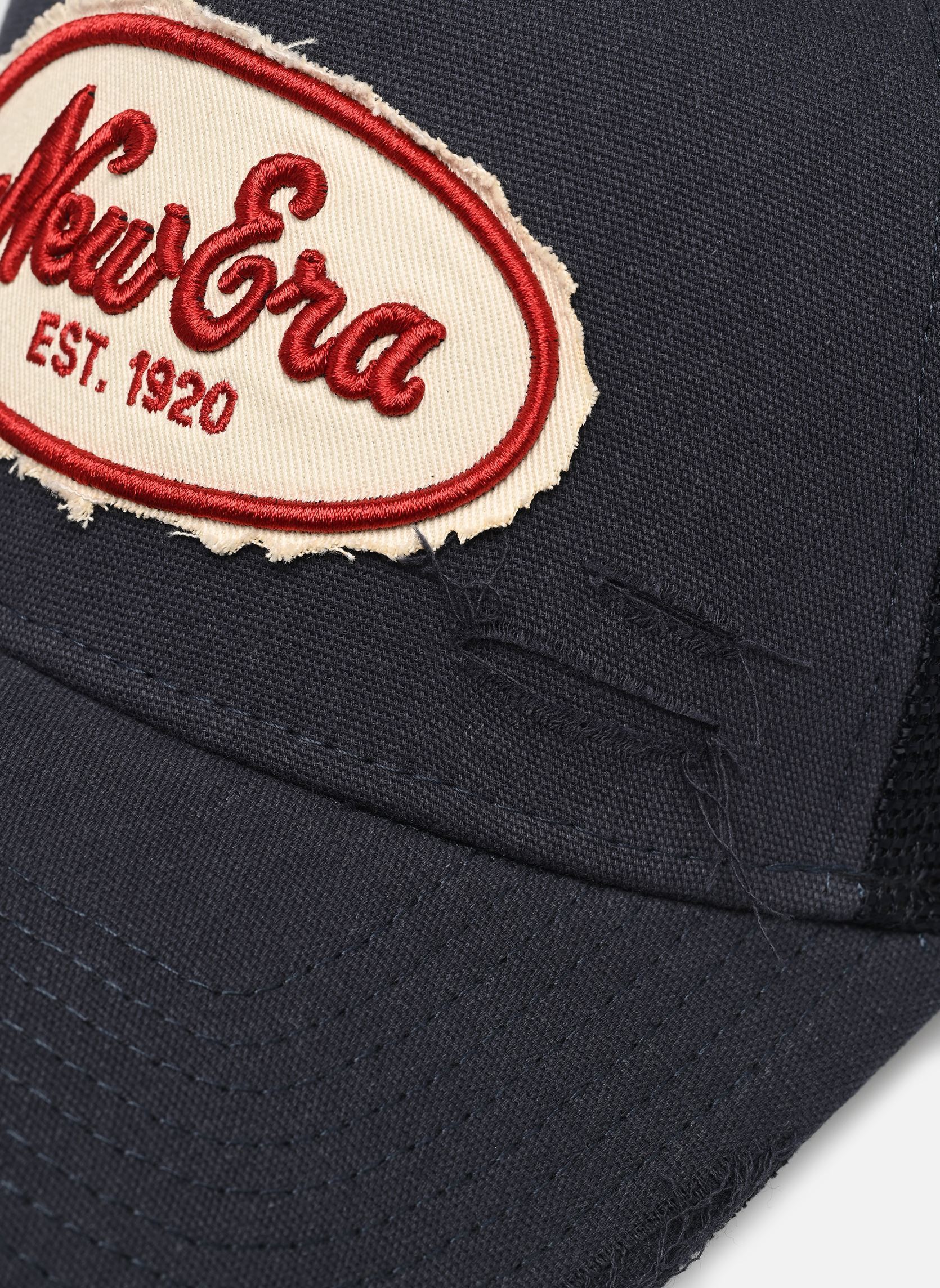 Kappen Oval Canvas Distress Trucker herren blau New Era Kappen Oval Canvas Distress Trucker herren blau New Era Nvy