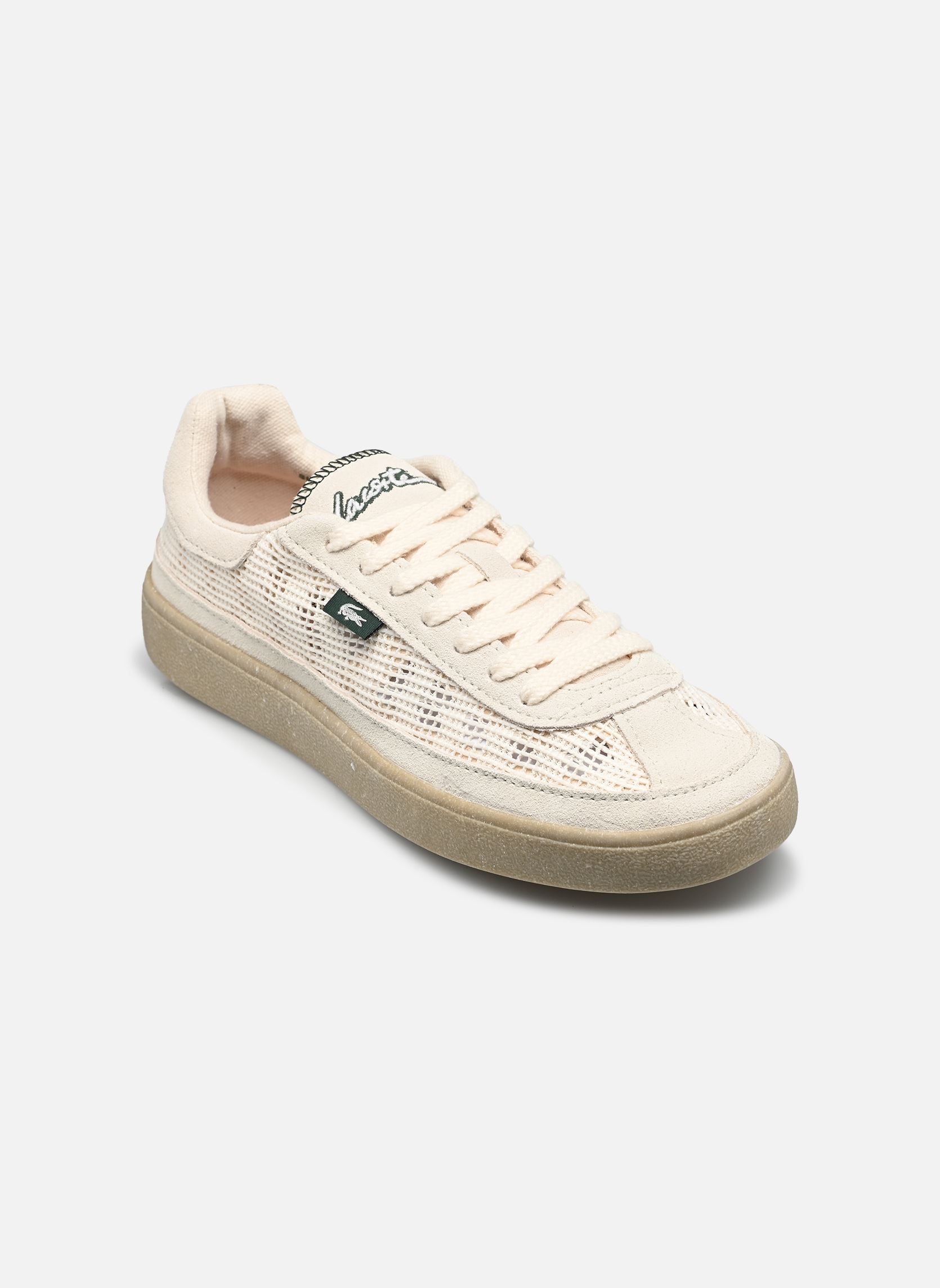 Baskets basses BASESHOT LITE femme blanc Lacoste Baskets basses BASESHOT LITE femme blanc OFF WHT/LT TAN