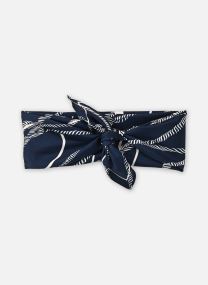 Foulards Tommy Script Silk Square femme bleu