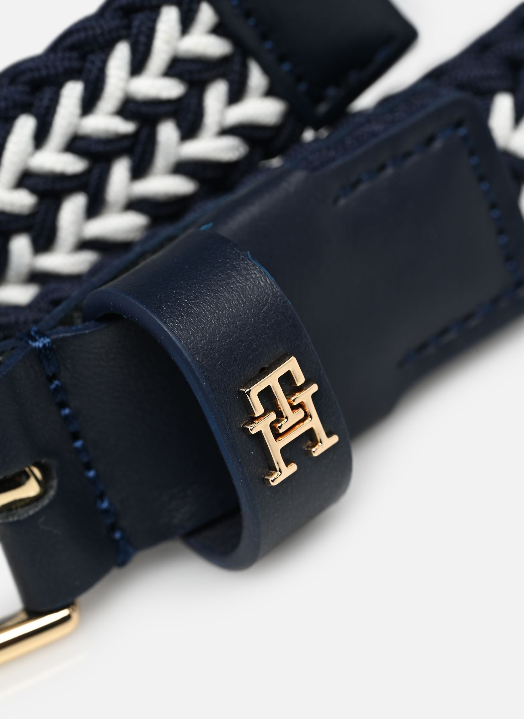 Riemen Essential Effortless 2.5 Elastic dames blauw Tommy Hilfiger Riemen Essential Effortless 2.5 Elastic dames blauw Nautical Stripes