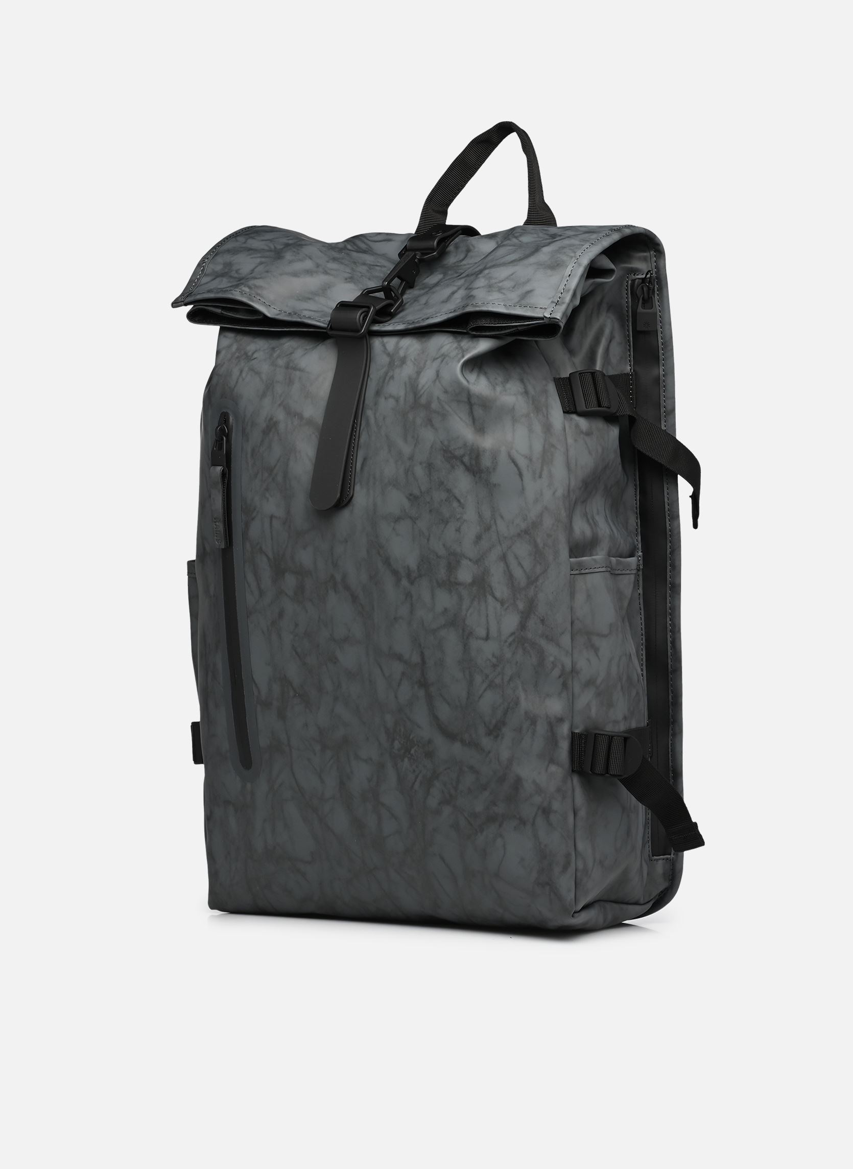 Rugtassen Rolltop Rucksack Large W3 grijs Rains Rugtassen Rolltop Rucksack Large W3 grijs ECHO