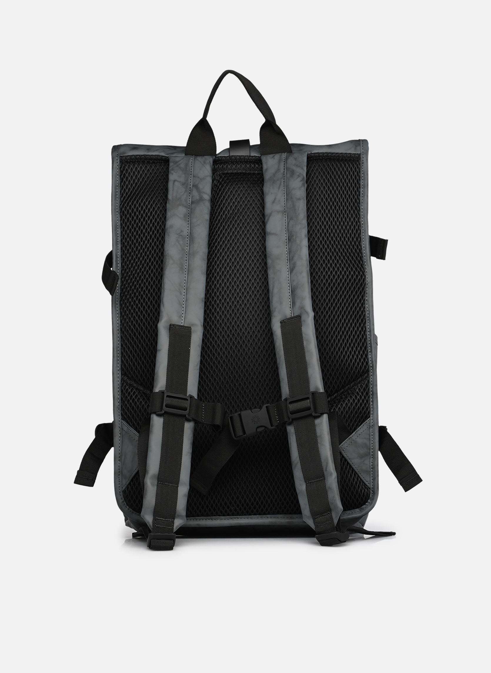 Rugtassen Rolltop Rucksack Large W3 grijs Rains Rugtassen Rolltop Rucksack Large W3 grijs ECHO