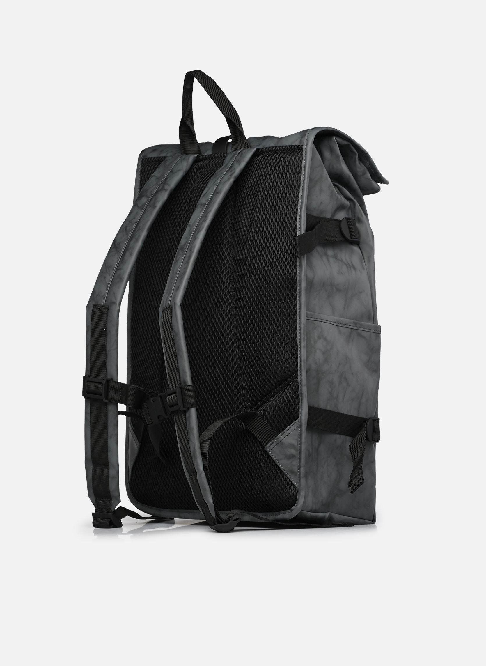 Rugtassen Rolltop Rucksack Large W3 grijs Rains Rugtassen Rolltop Rucksack Large W3 grijs ECHO