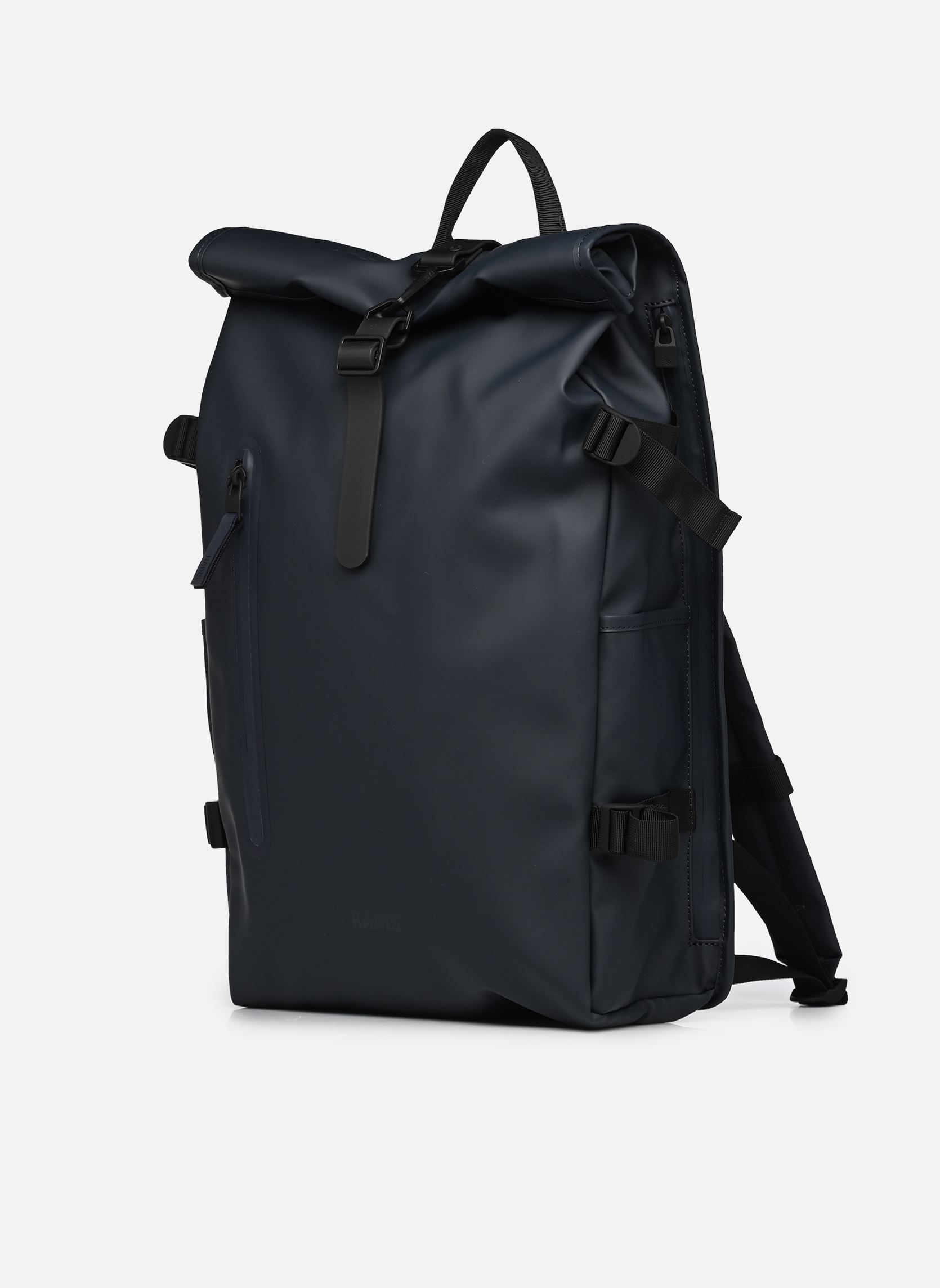 Sacs à dos Rolltop Rucksack Large W3 bleu Rains Sacs à dos Rolltop Rucksack Large W3 bleu NAVY