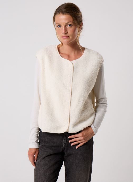 MADE BY Vestes sans manches VFOURUR2 femme marron