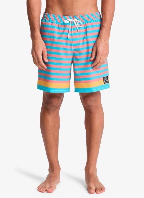 Quiksilver Shorts de bain Original Btz Stripe Volley 17 homme multicolore