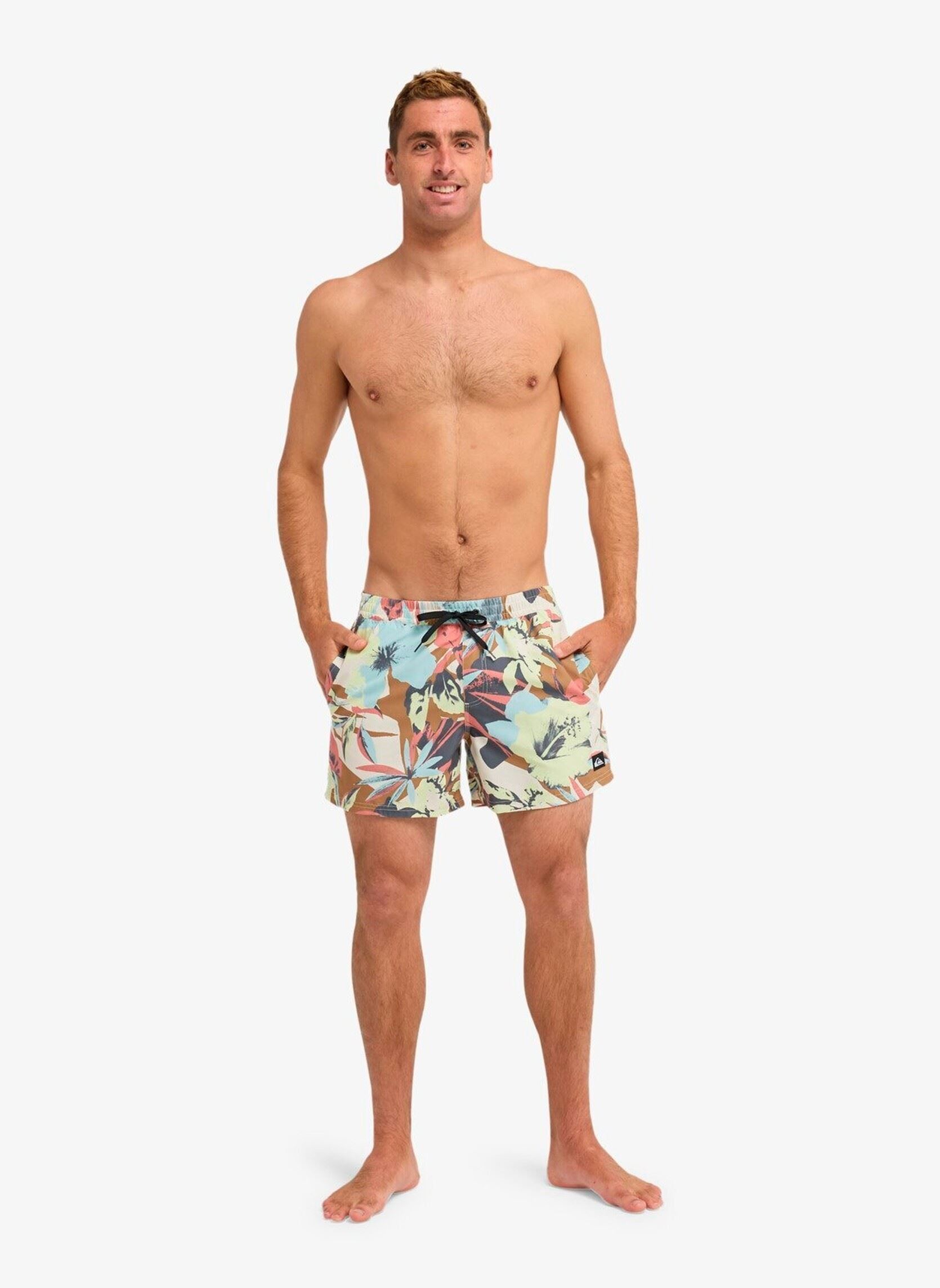Badeshorts Everyday Printed Volley 15 herren mehrfarbig Quiksilver Badeshorts Everyday Printed Volley 15 herren mehrfarbig Bone White Interact Floral