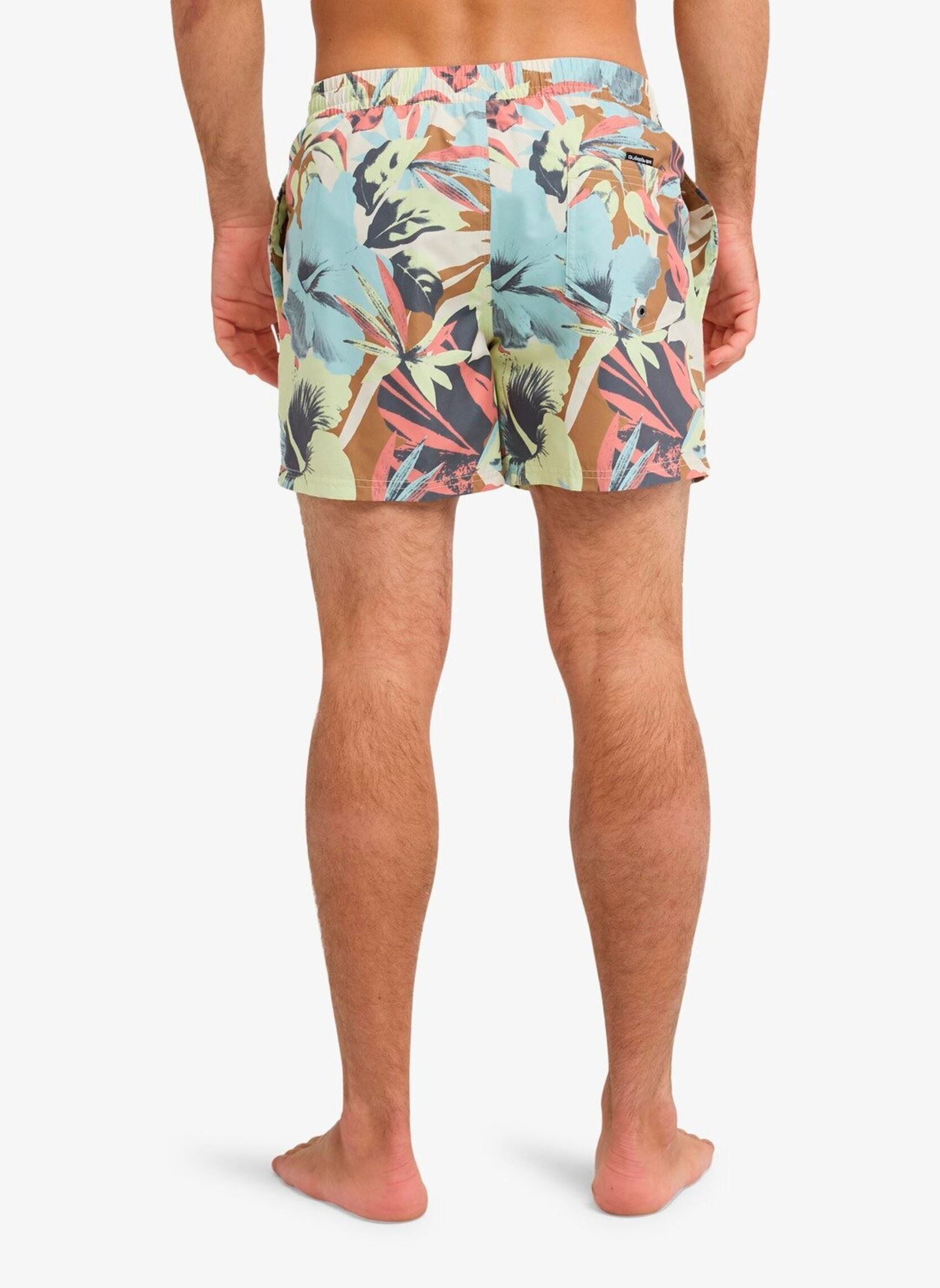 Badeshorts Everyday Printed Volley 15 herren mehrfarbig Quiksilver Badeshorts Everyday Printed Volley 15 herren mehrfarbig Bone White Interact Floral