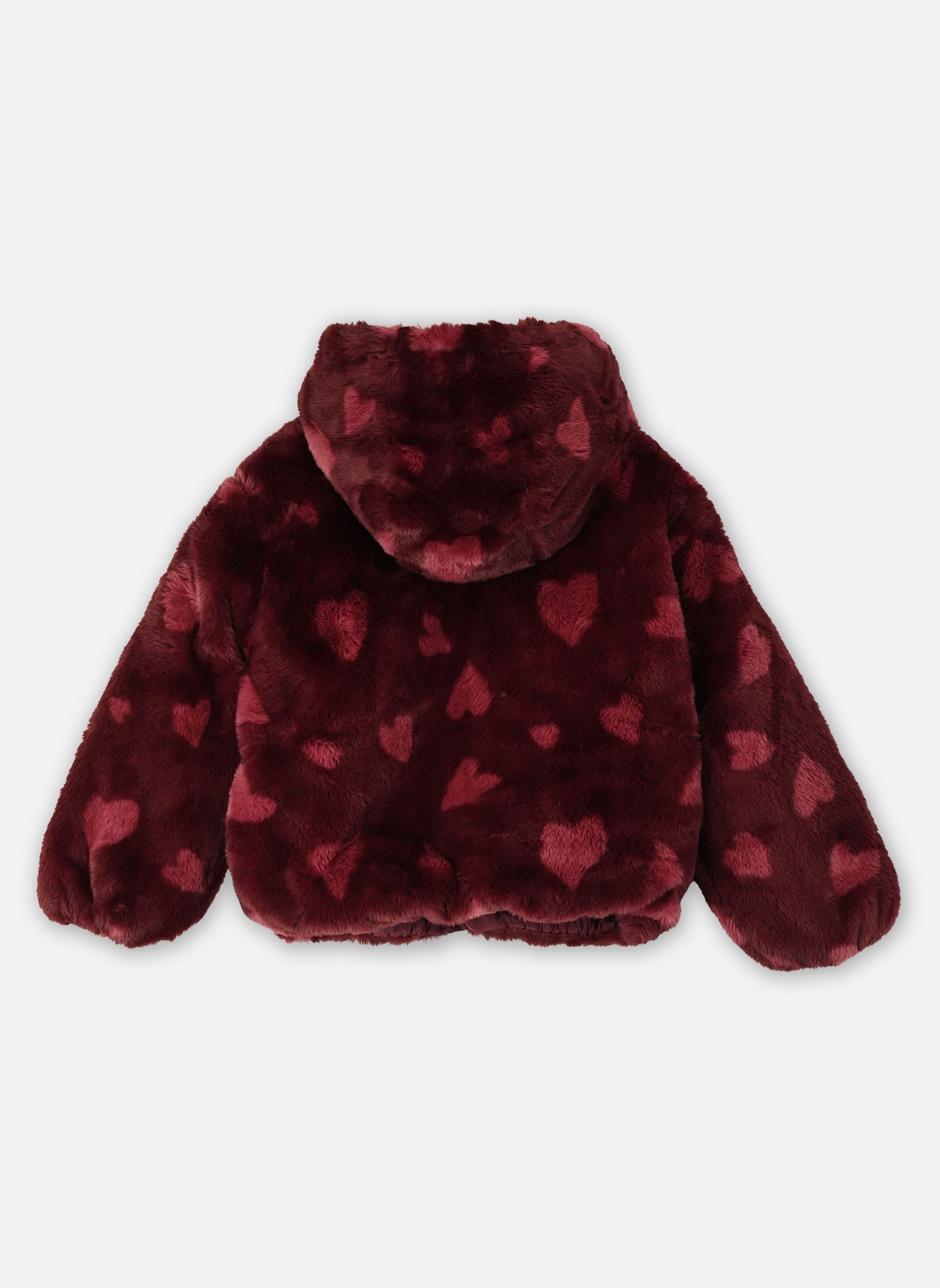 Vestes VDOUDOUCOEUR fille bordeaux MADE BY Vestes VDOUDOUCOEUR fille bordeaux COEURSMAX_BORDEAUX