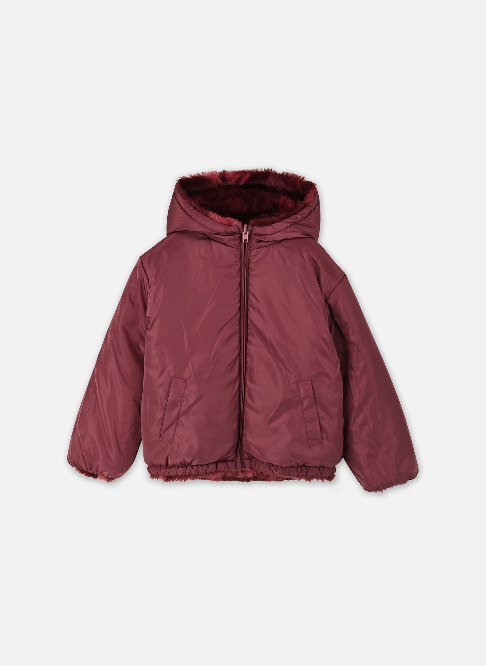 Vestes VDOUDOUCOEUR fille bordeaux MADE BY Vestes VDOUDOUCOEUR fille bordeaux COEURSMAX_BORDEAUX