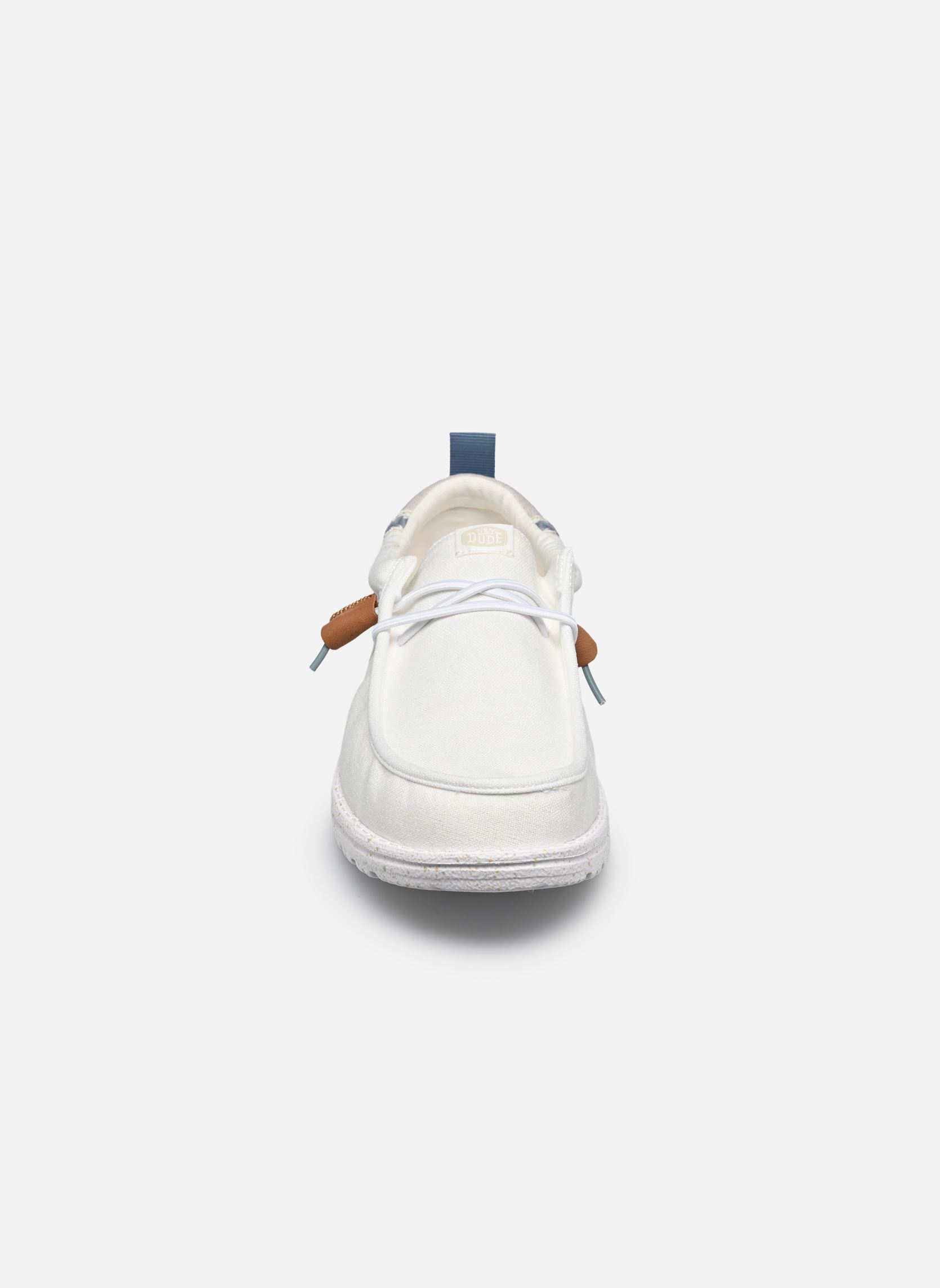 Baskets toile Wally Craft Linen homme blanc HEYDUDE Baskets toile Wally Craft Linen homme blanc WHITE/STONE GREY