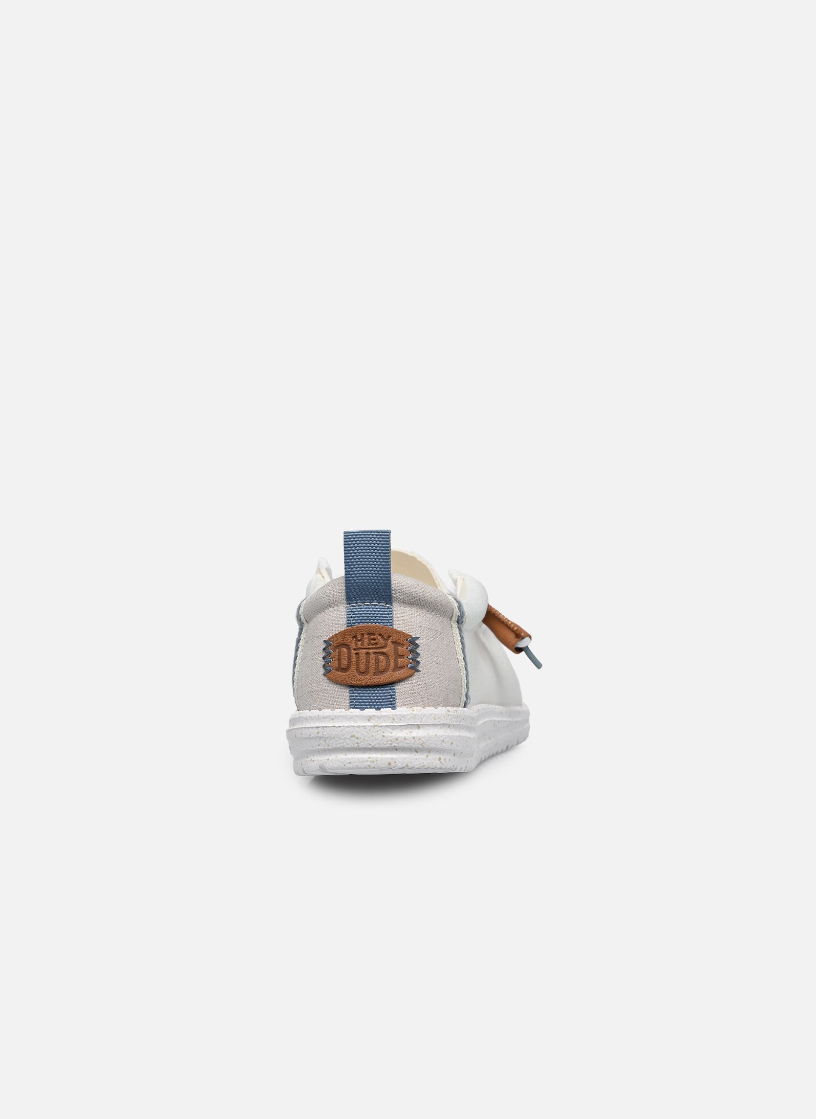 Baskets toile Wally Craft Linen homme blanc HEYDUDE Baskets toile Wally Craft Linen homme blanc WHITE/STONE GREY
