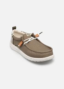 Baskets toile Wally Craft Linen homme blanc