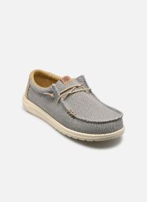 Baskets toile Wally Braided homme beige