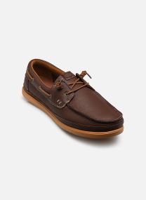 Chaussures bateaux Harbor Lo Craft Leather homme marron