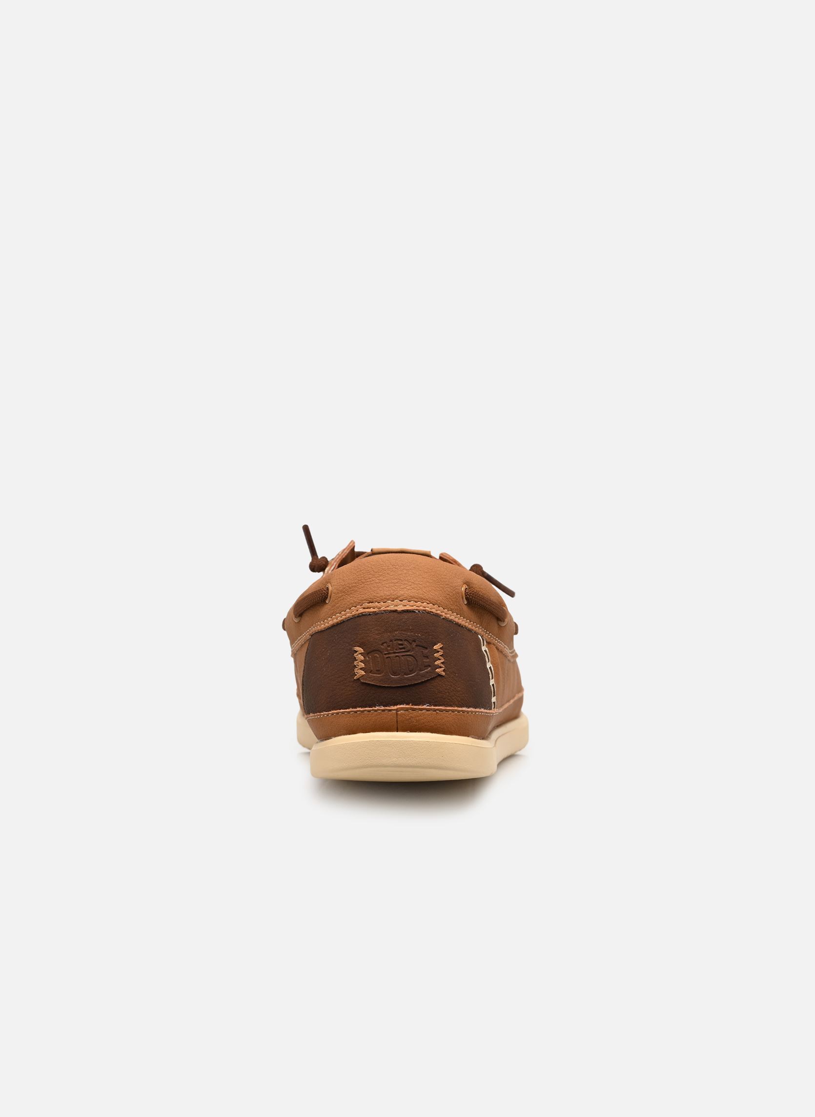 Chaussures bateaux Harbor Lo Classic homme marron HEYDUDE Chaussures bateaux Harbor Lo Classic homme marron BONE BROWN/MULTI