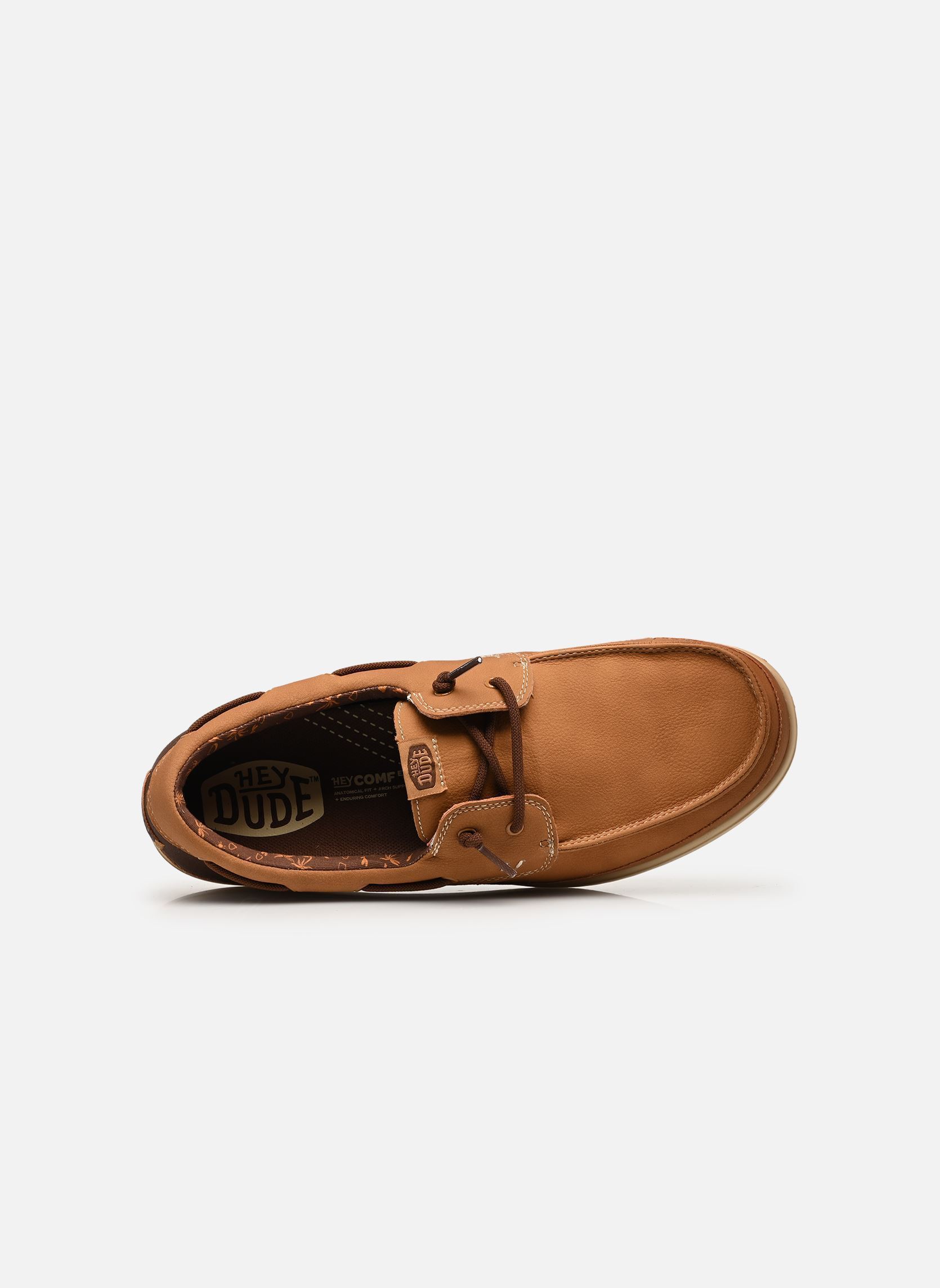 Chaussures bateaux Harbor Lo Classic homme marron HEYDUDE Chaussures bateaux Harbor Lo Classic homme marron BONE BROWN/MULTI