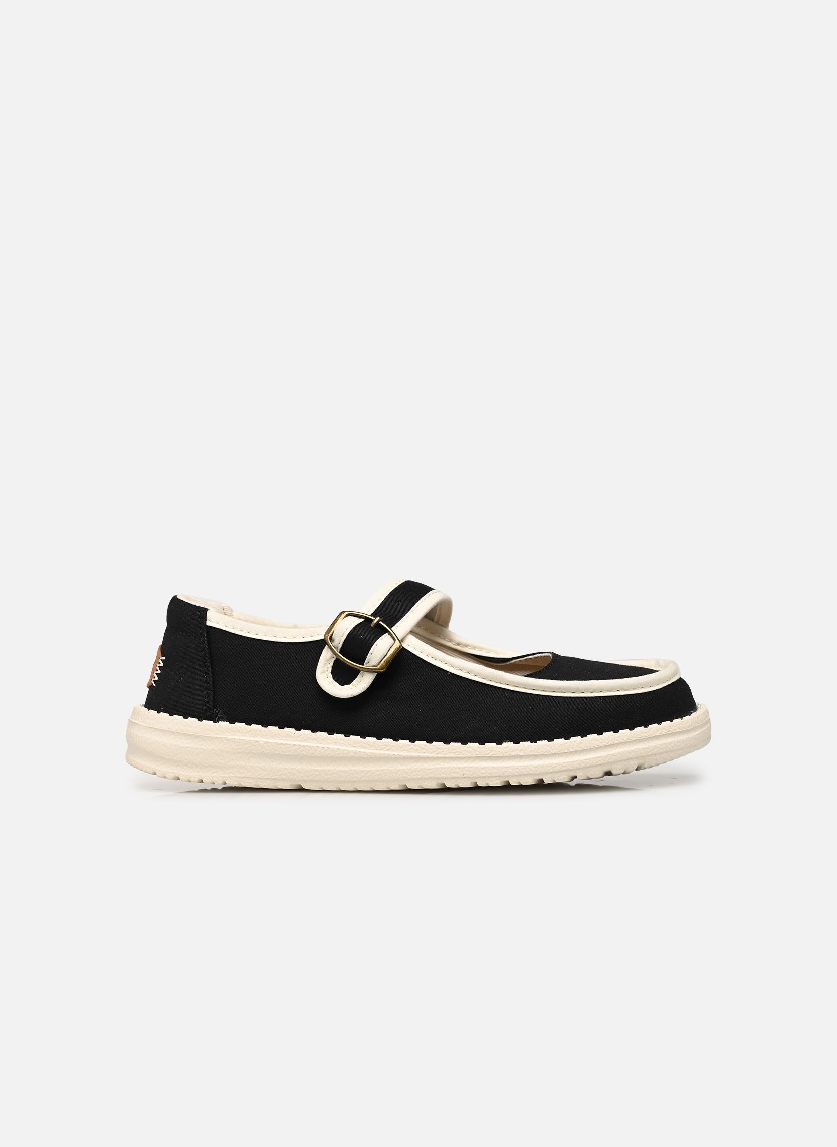 Ballerines classiques Wendy Jane Washed Twill femme noir HEYDUDE Ballerines classiques Wendy Jane Washed Twill femme noir BLACK/MULTI