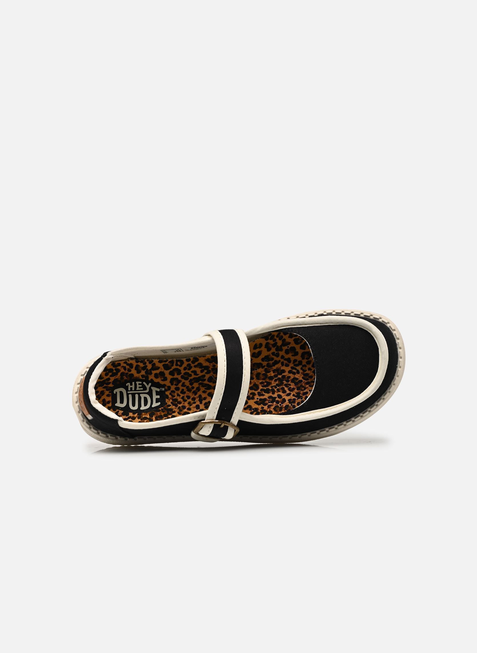 Ballerines classiques Wendy Jane Washed Twill femme noir HEYDUDE Ballerines classiques Wendy Jane Washed Twill femme noir BLACK/MULTI