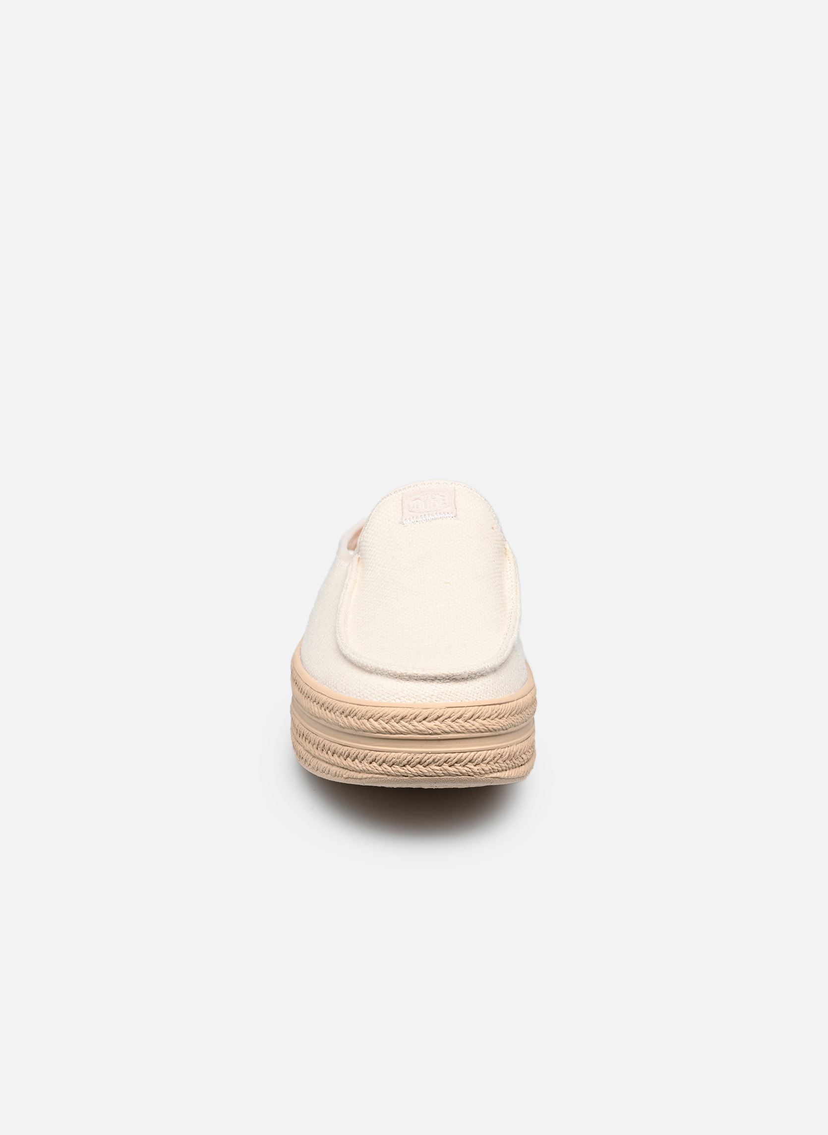 Pantoletten Austin Lift Espadrille Woven damen beige HEYDUDE Pantoletten Austin Lift Espadrille Woven damen beige EGRET