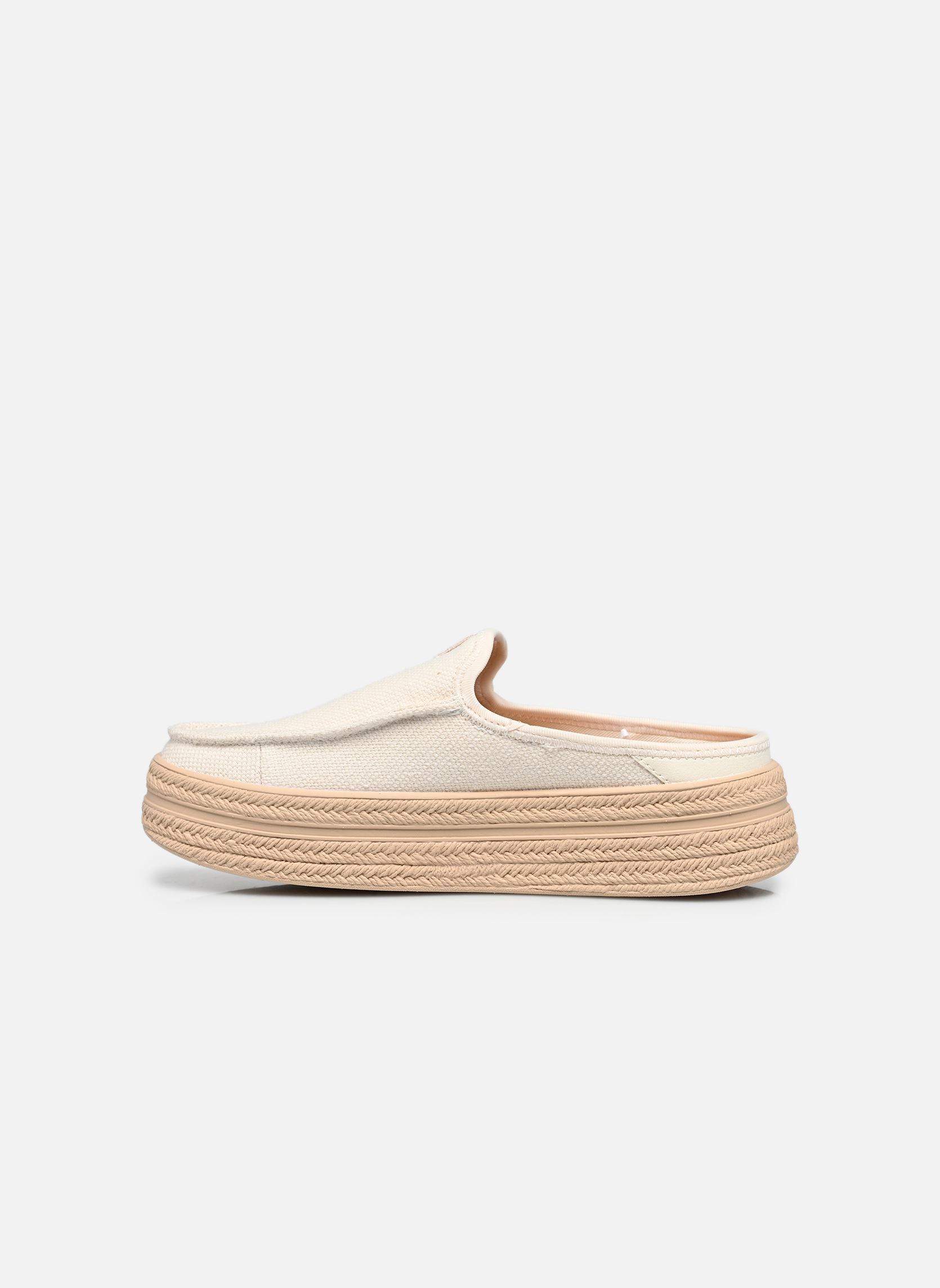 Pantoletten Austin Lift Espadrille Woven damen beige HEYDUDE Pantoletten Austin Lift Espadrille Woven damen beige EGRET