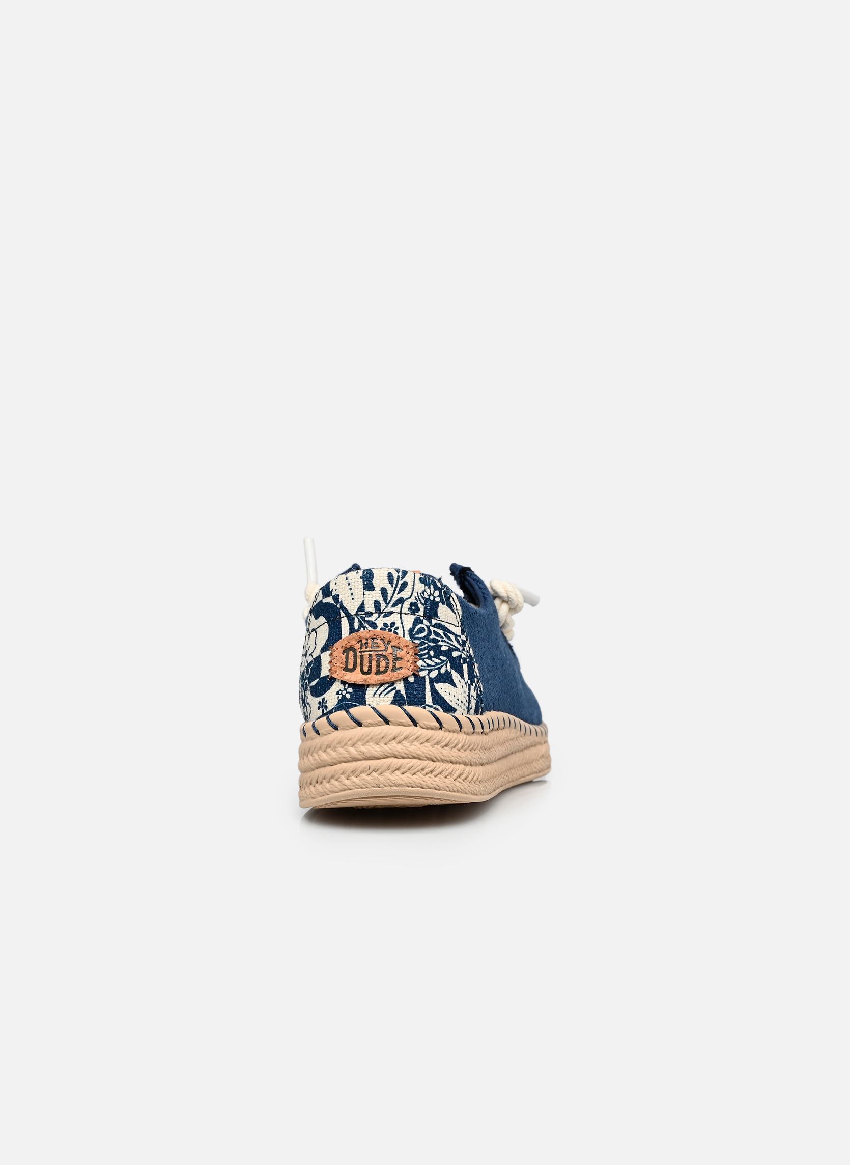 Leinen-Sneaker Wendy Espadrille Hibiscus damen blau HEYDUDE Leinen-Sneaker Wendy Espadrille Hibiscus damen blau ENSIGN BLUE/MULTI