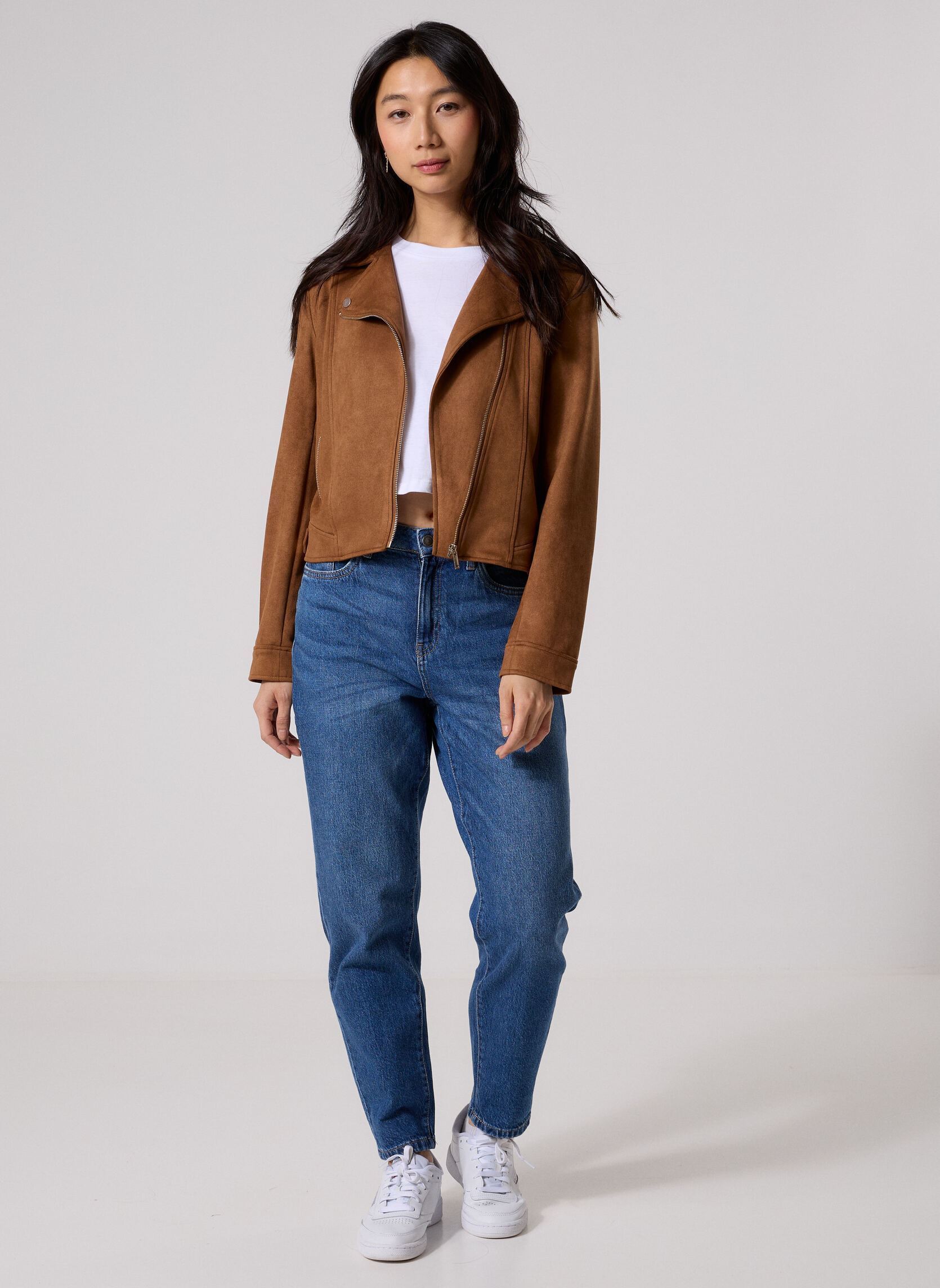 Blousons VSUEDE2 femme marron MADE BY Blousons VSUEDE2 femme marron CAMEL