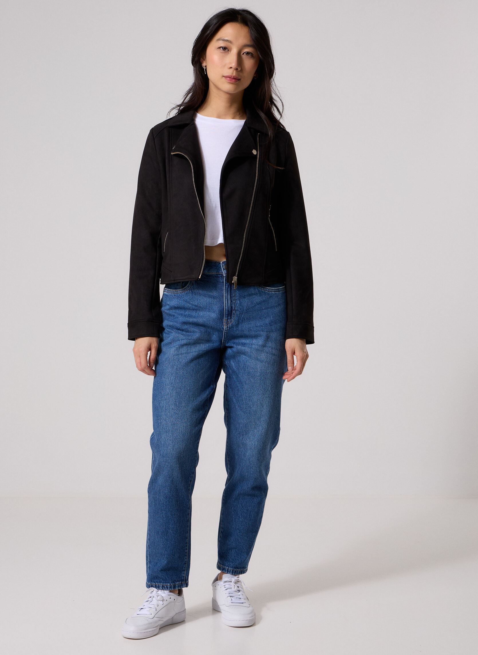 Bomberjacks VSUEDE2 dames zwart MADE BY Bomberjacks VSUEDE2 dames zwart JET BLACK