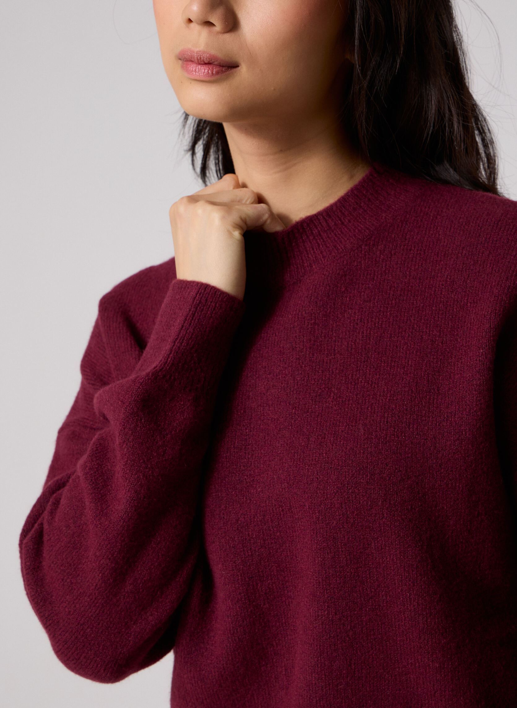 Pulls MROULON femme bordeaux MADE BY Pulls MROULON femme bordeaux WINDSOR WINE