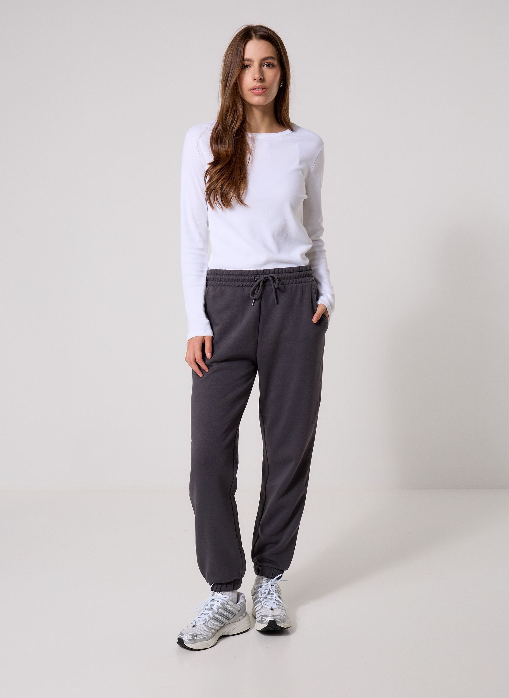 Jogginghosen PMOLLETON jogging 2 damen grau MADE BY Jogginghosen PMOLLETON jogging 2 damen grau FORGED IRON