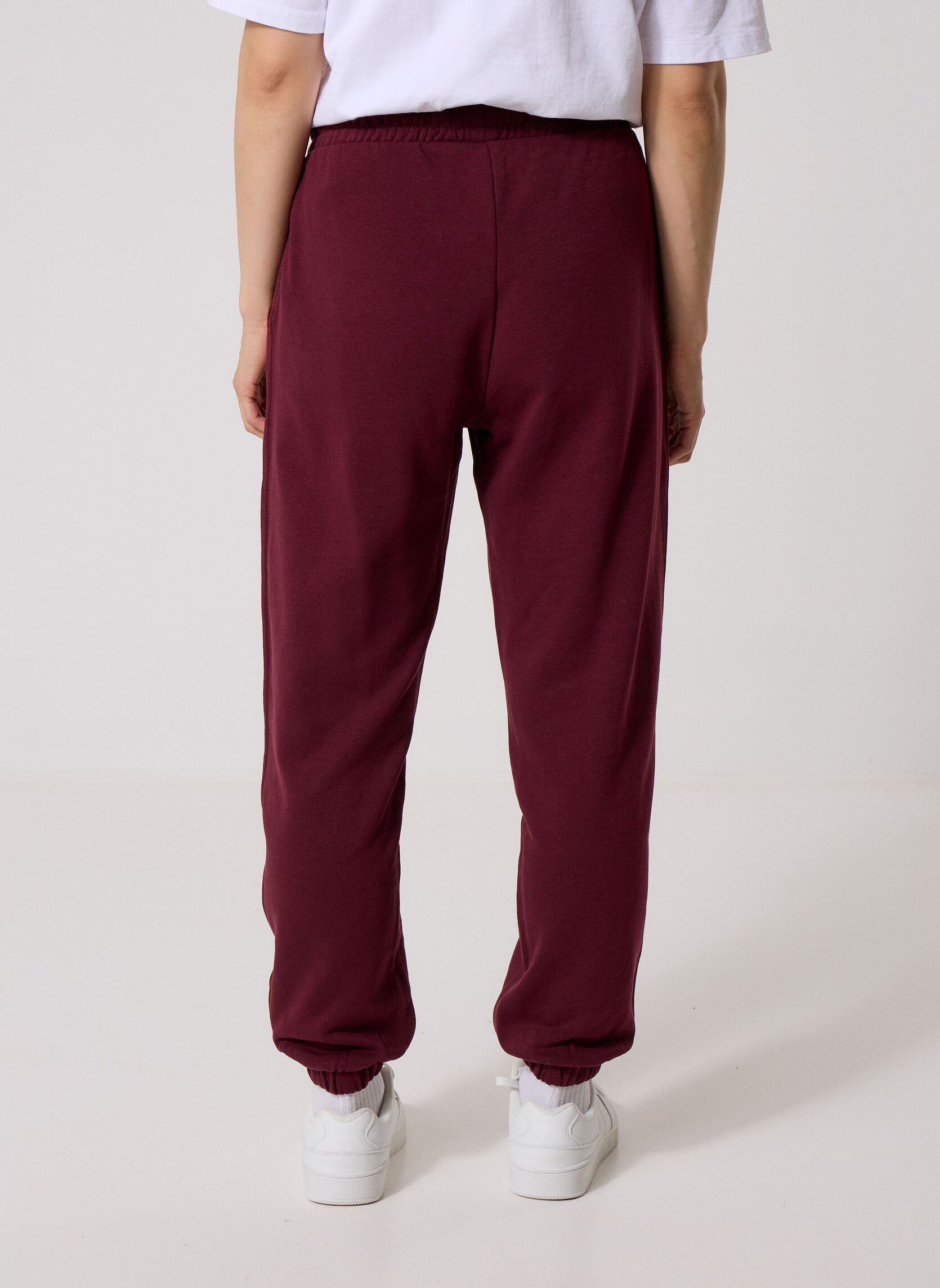 Bas de jogging PMOLLETON jogging 2 femme bordeaux MADE BY Bas de jogging PMOLLETON jogging 2 femme bordeaux PORT ROYAL