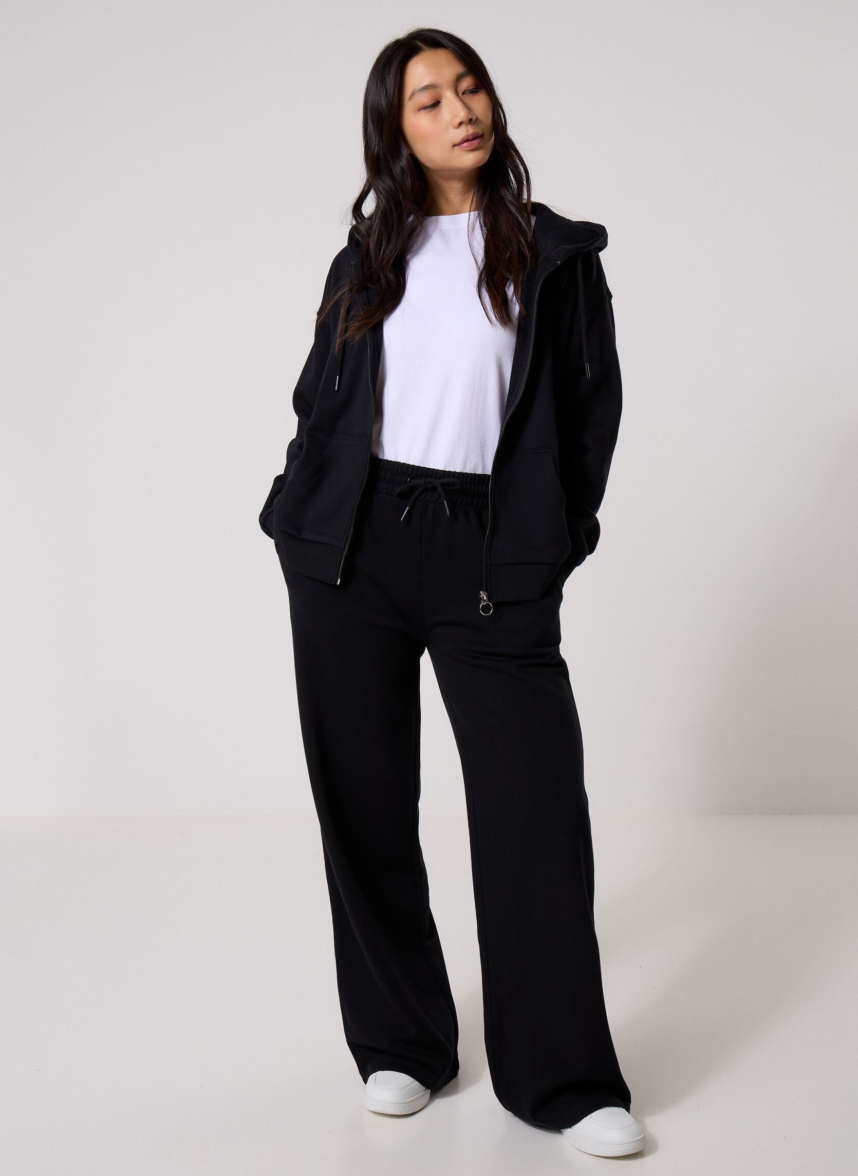 Sweats zippés MZIPP sweatshirt 2 femme noir MADE BY Sweats zippés MZIPP sweatshirt 2 femme noir NOIR