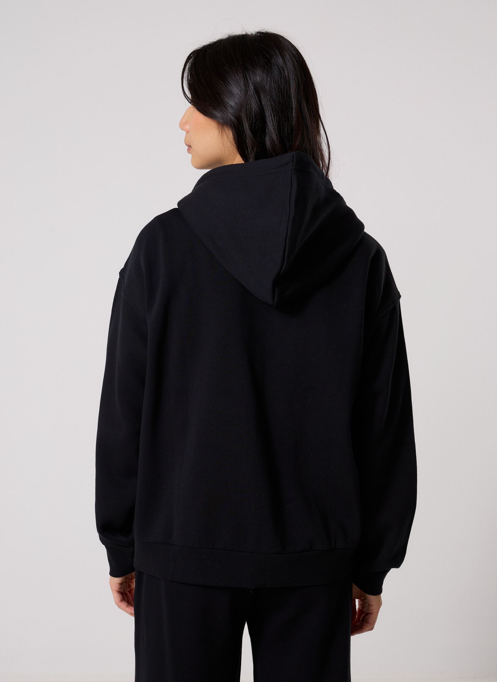 Sweats zippés MZIPP sweatshirt 2 femme noir MADE BY Sweats zippés MZIPP sweatshirt 2 femme noir NOIR