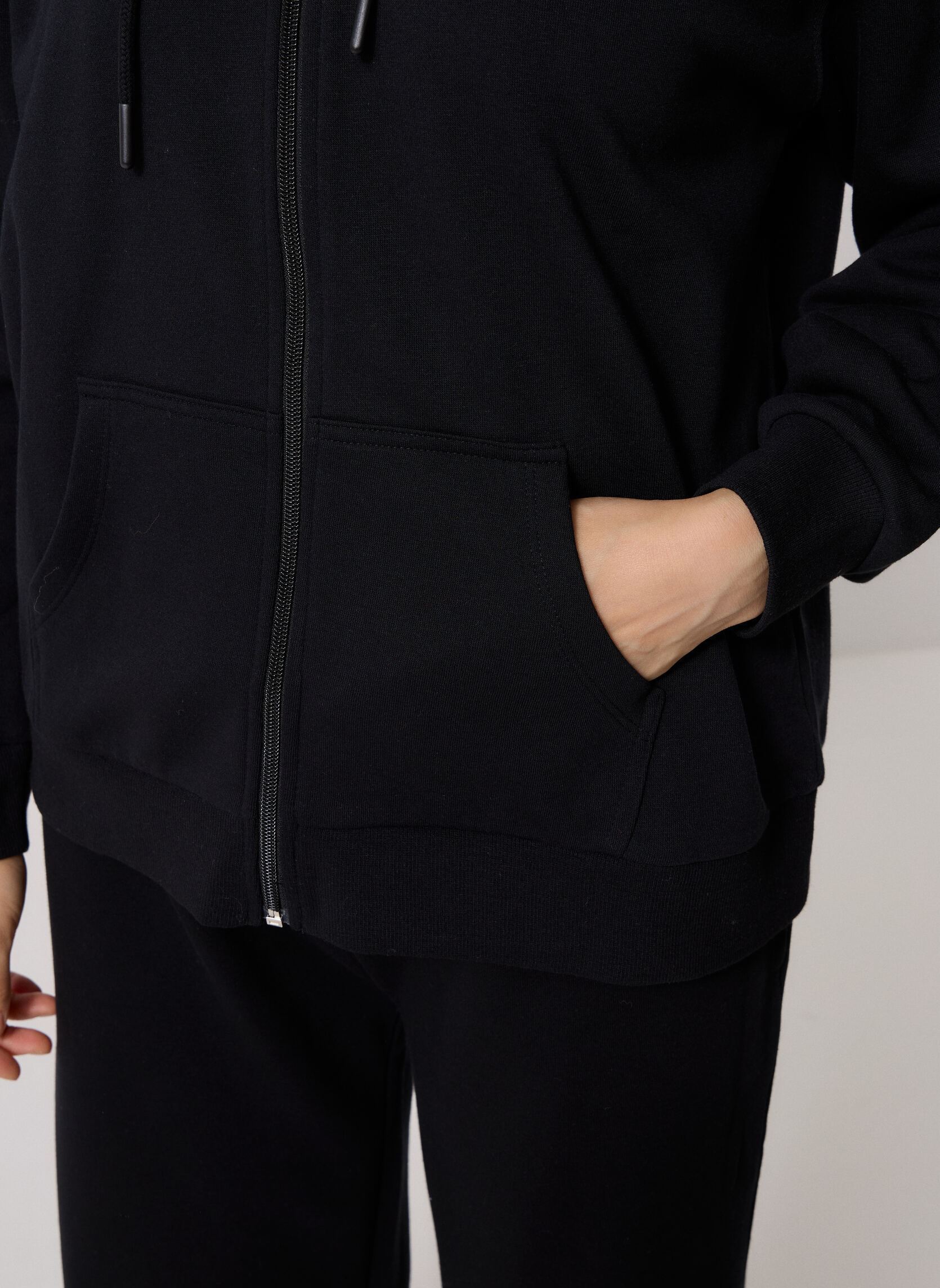 Sweats zippés MZIPP sweatshirt 2 femme noir MADE BY Sweats zippés MZIPP sweatshirt 2 femme noir NOIR