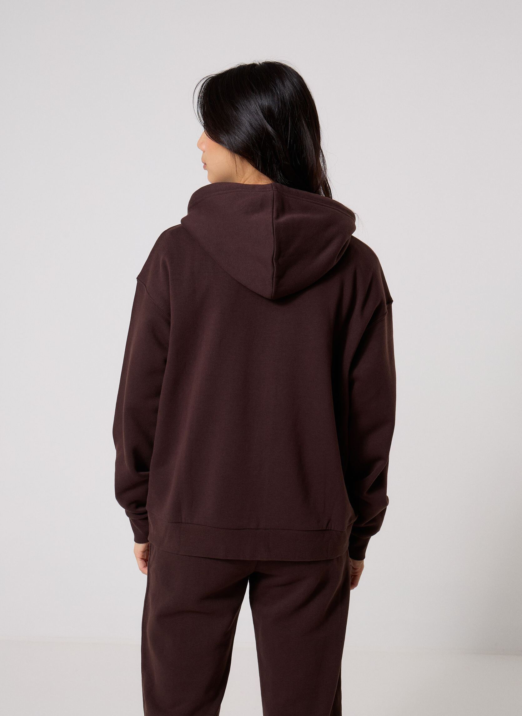 Sweats zippés MZIPP sweatshirt 2 femme marron MADE BY Sweats zippés MZIPP sweatshirt 2 femme marron BLACK COFFEE