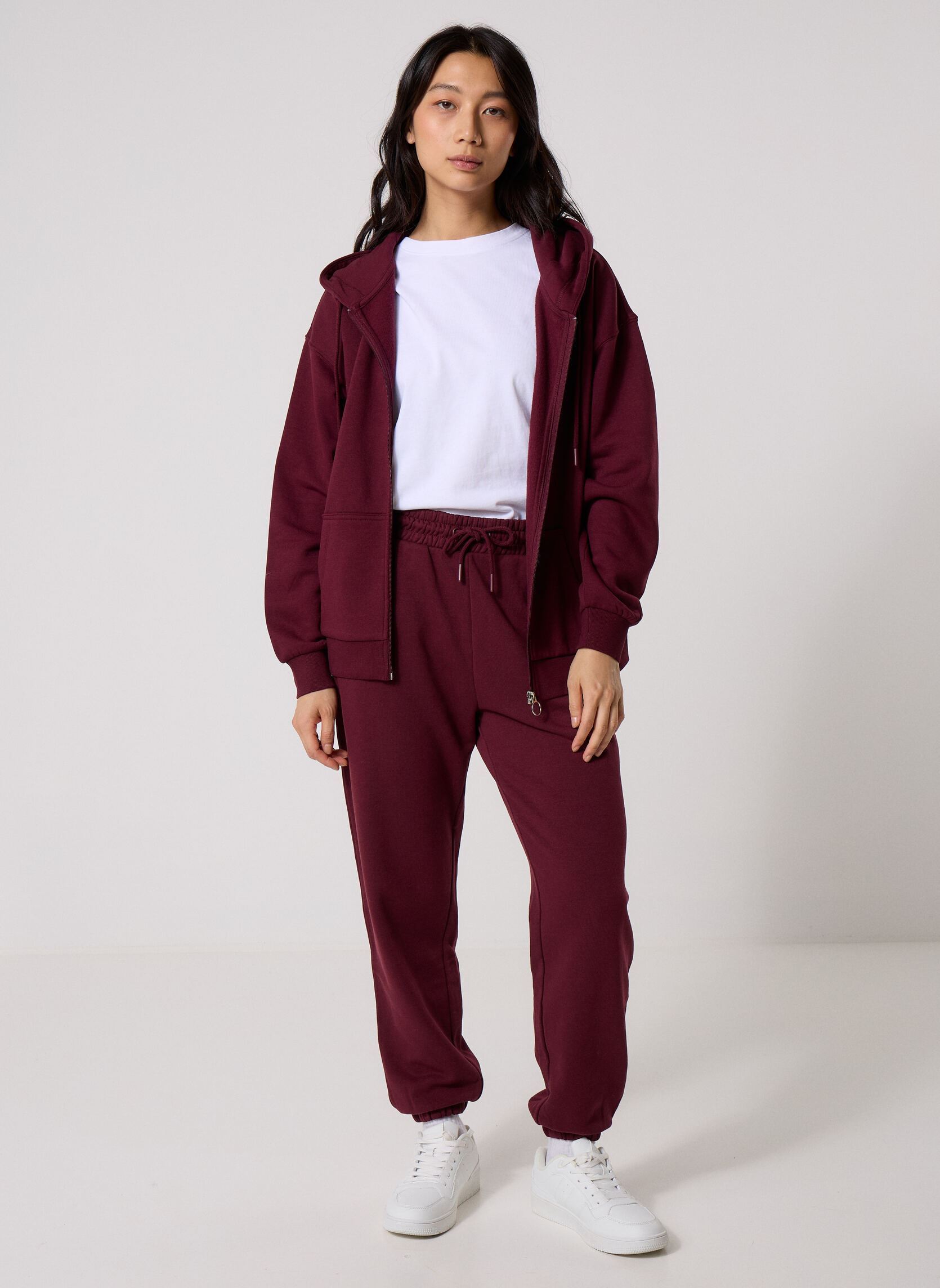 Sweats zippés MZIPP sweatshirt 2 femme bordeaux MADE BY Sweats zippés MZIPP sweatshirt 2 femme bordeaux PORT ROYAL