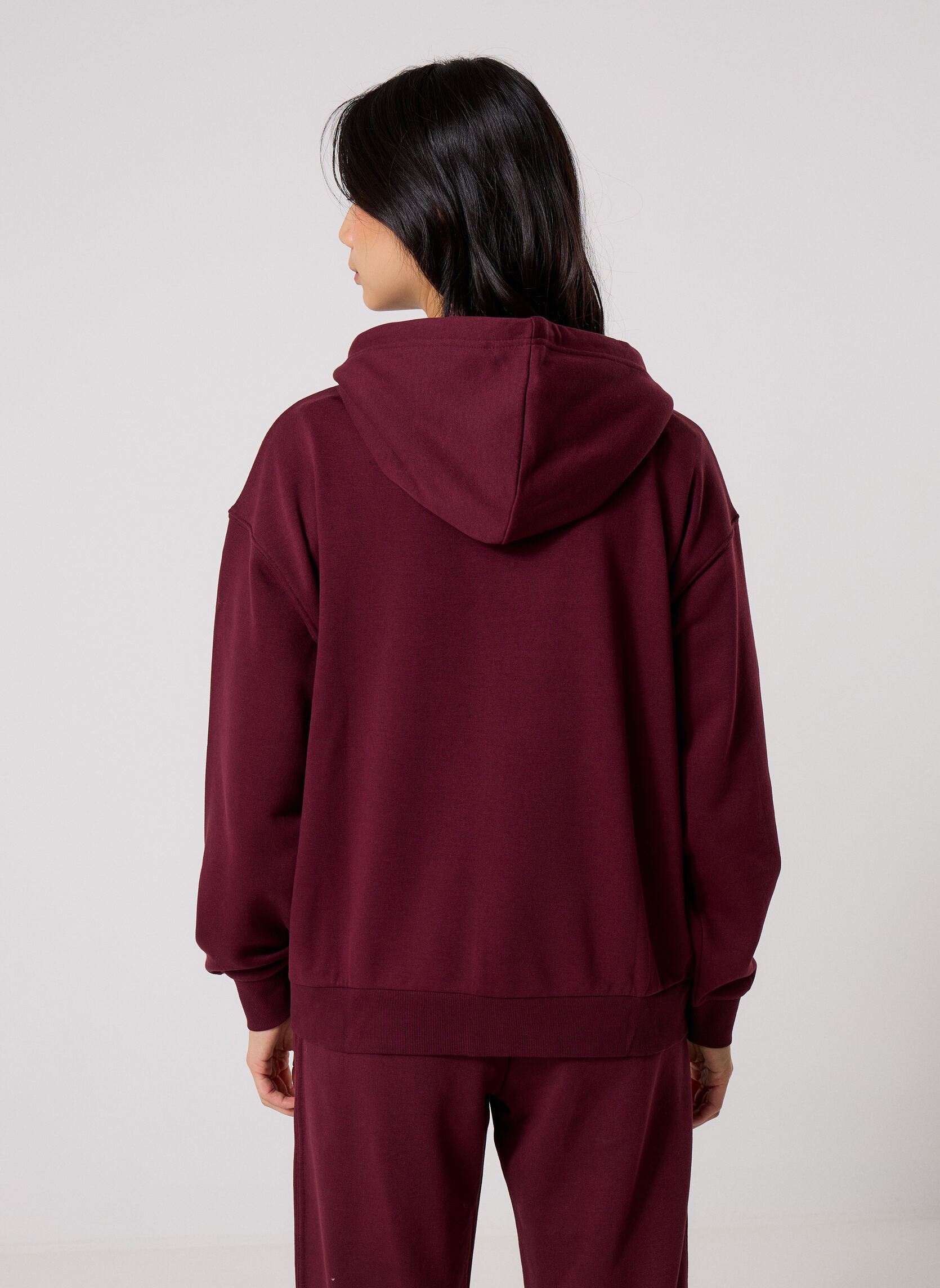 Sweats zippés MZIPP sweatshirt 2 femme bordeaux MADE BY Sweats zippés MZIPP sweatshirt 2 femme bordeaux PORT ROYAL